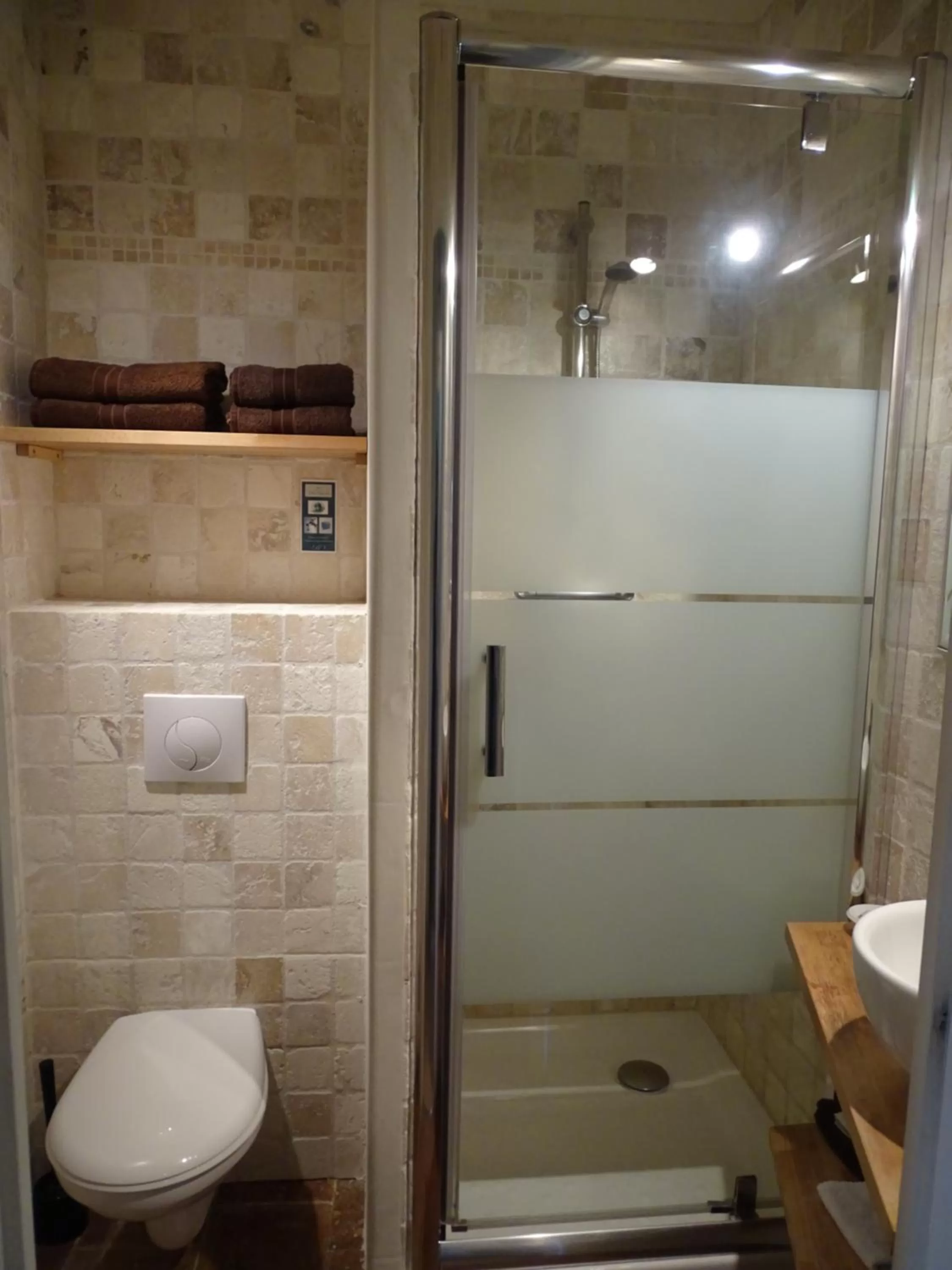 Bathroom in Chambres d'hôtes Belle Vigneronne