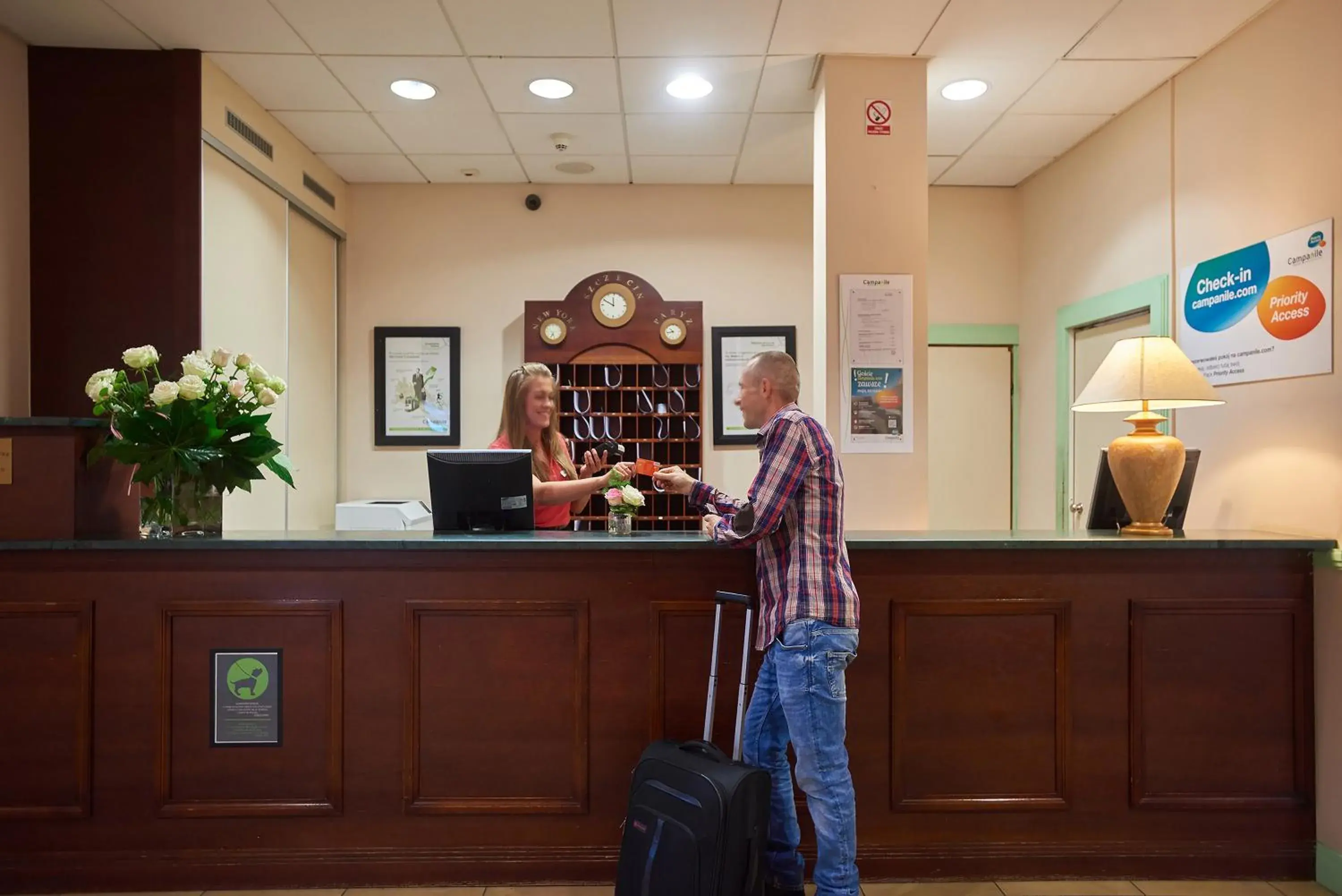 Staff, Lobby/Reception in Campanile Hotel Szczecin