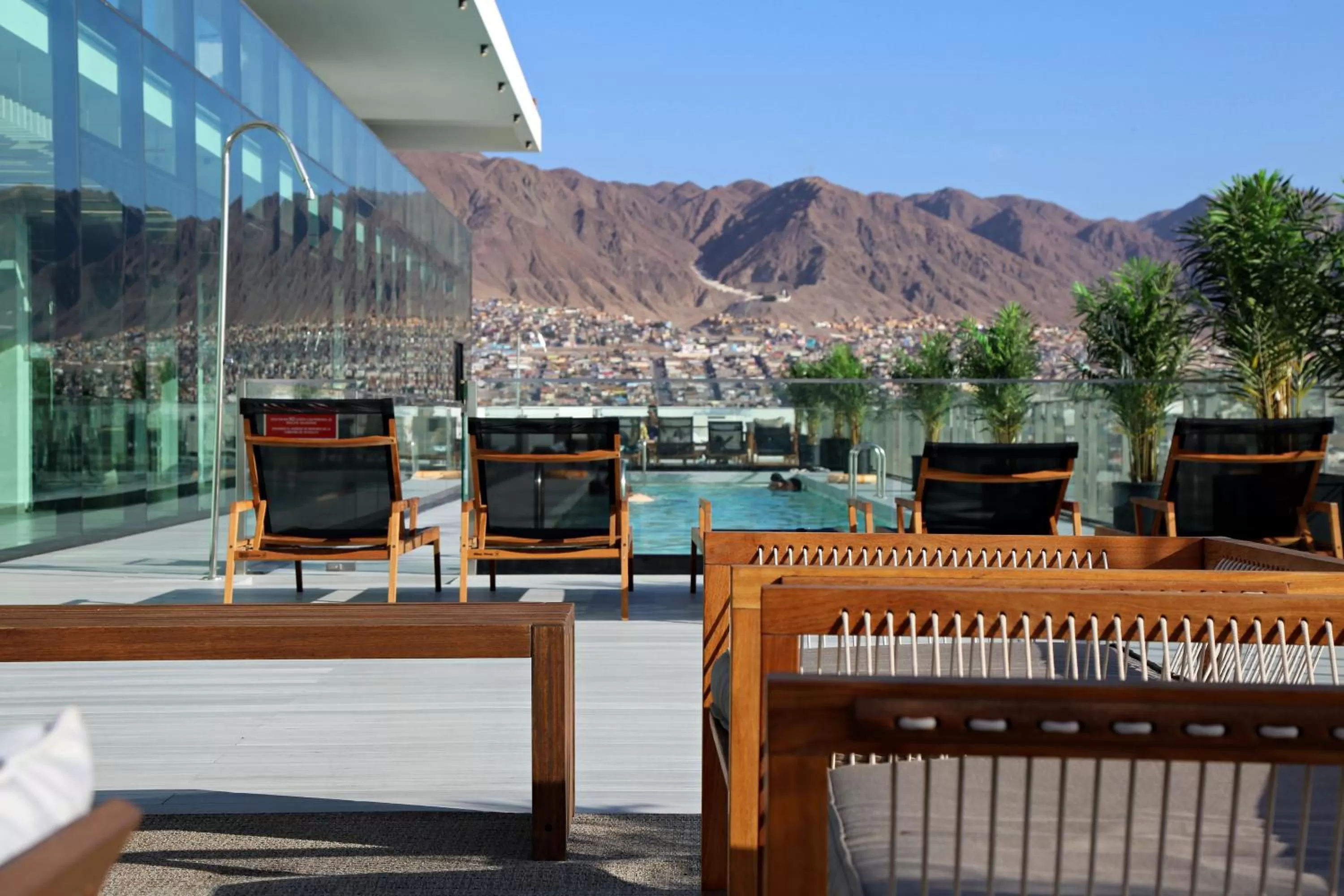 Balcony/Terrace in EcoApart Antofagasta
