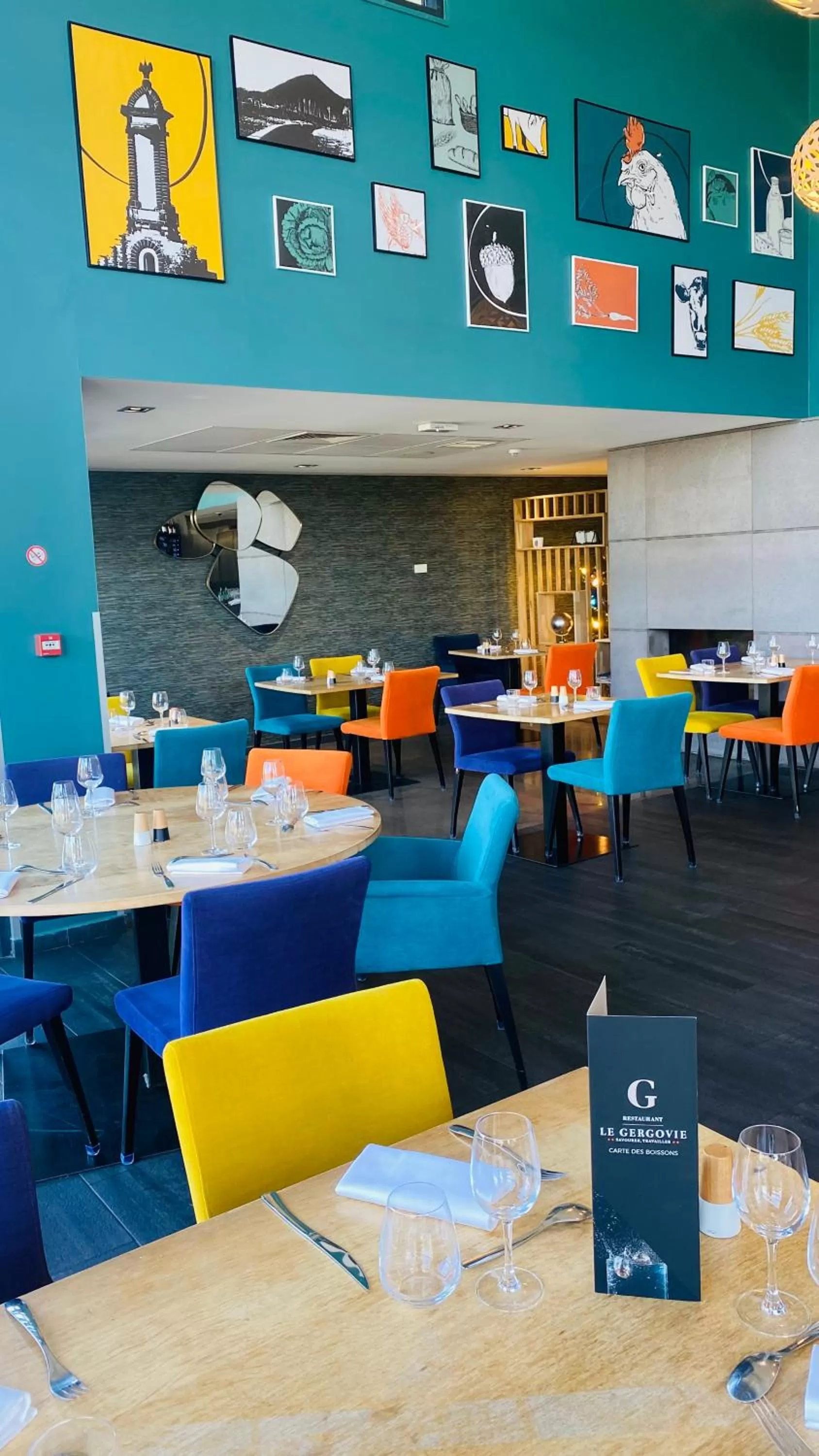 Restaurant/places to eat in Best Western Plus Hôtel Gergovie