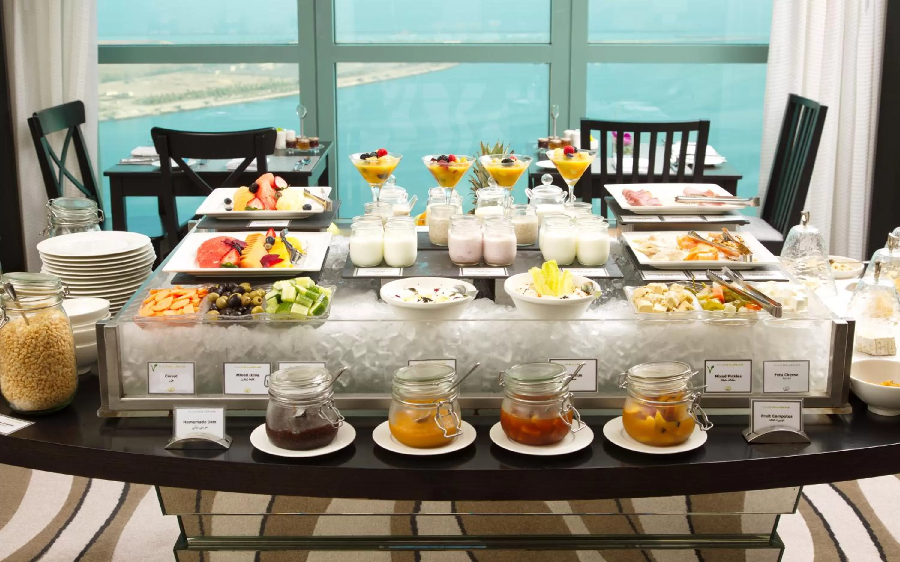 Food close-up in Sofitel Abu Dhabi Corniche