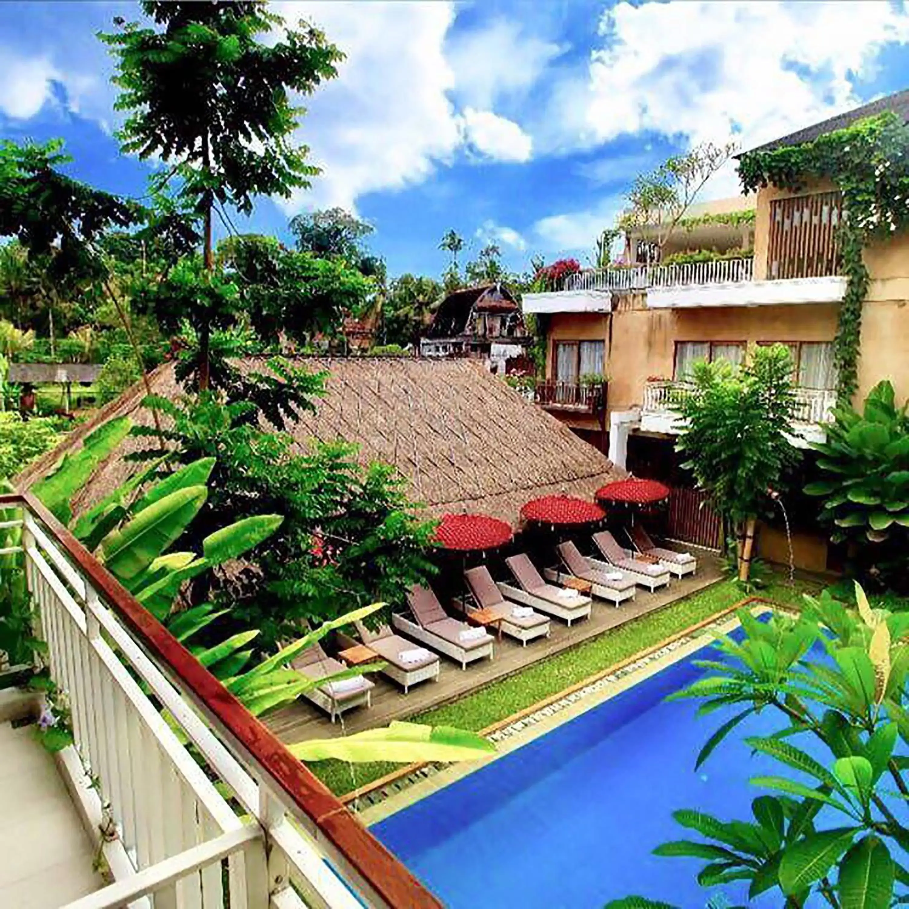 Garden, Pool View in Hotel Puriartha Ubud - CHSE Certified