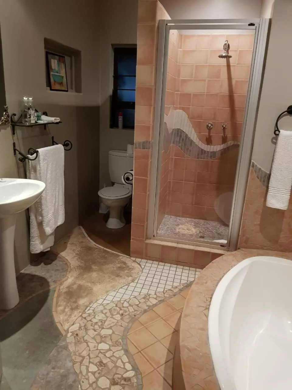 Shower in Umuzi Guest House