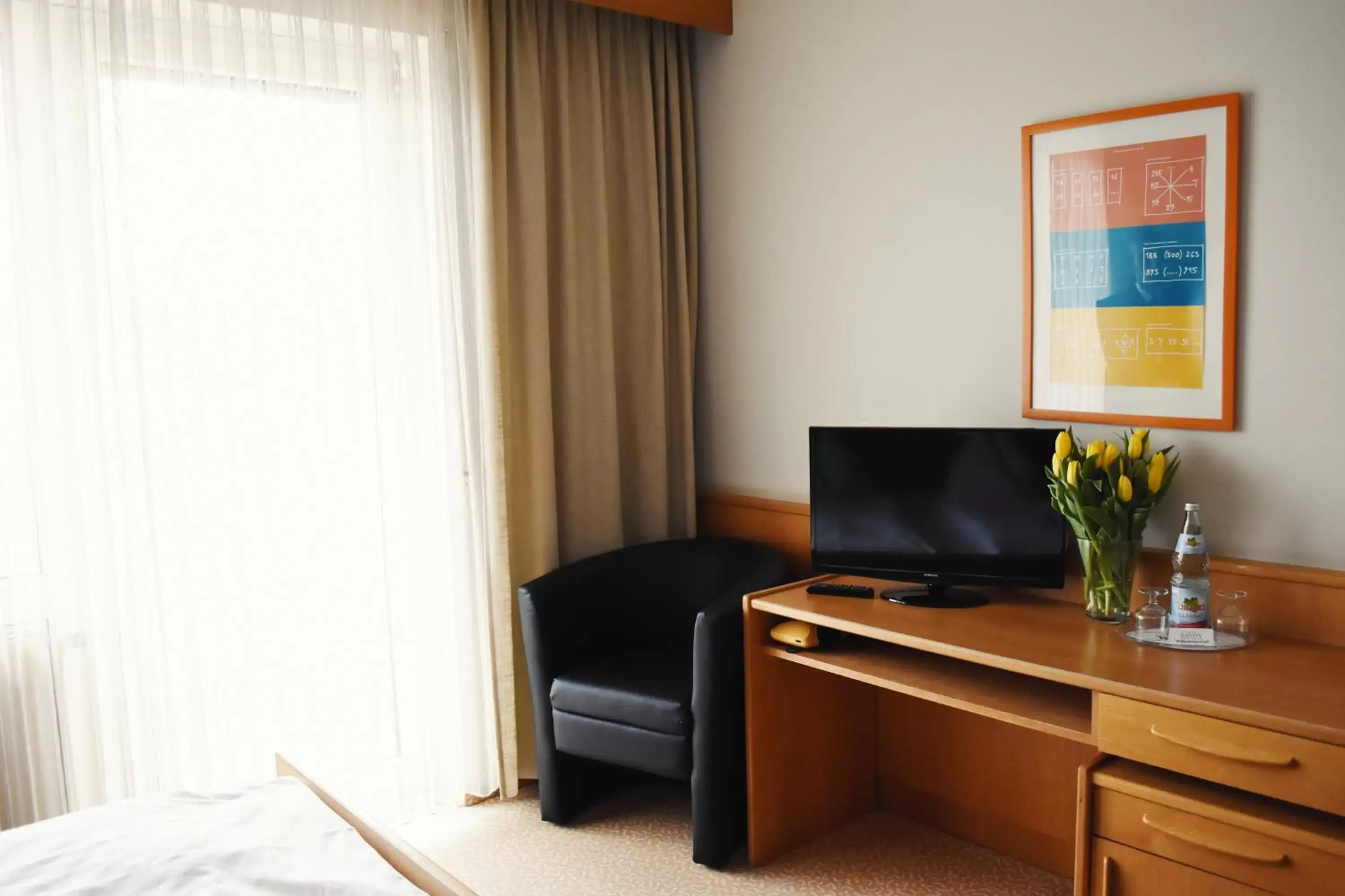 TV and multimedia, TV/Entertainment Center in Savoy Hotel Bad Mergentheim