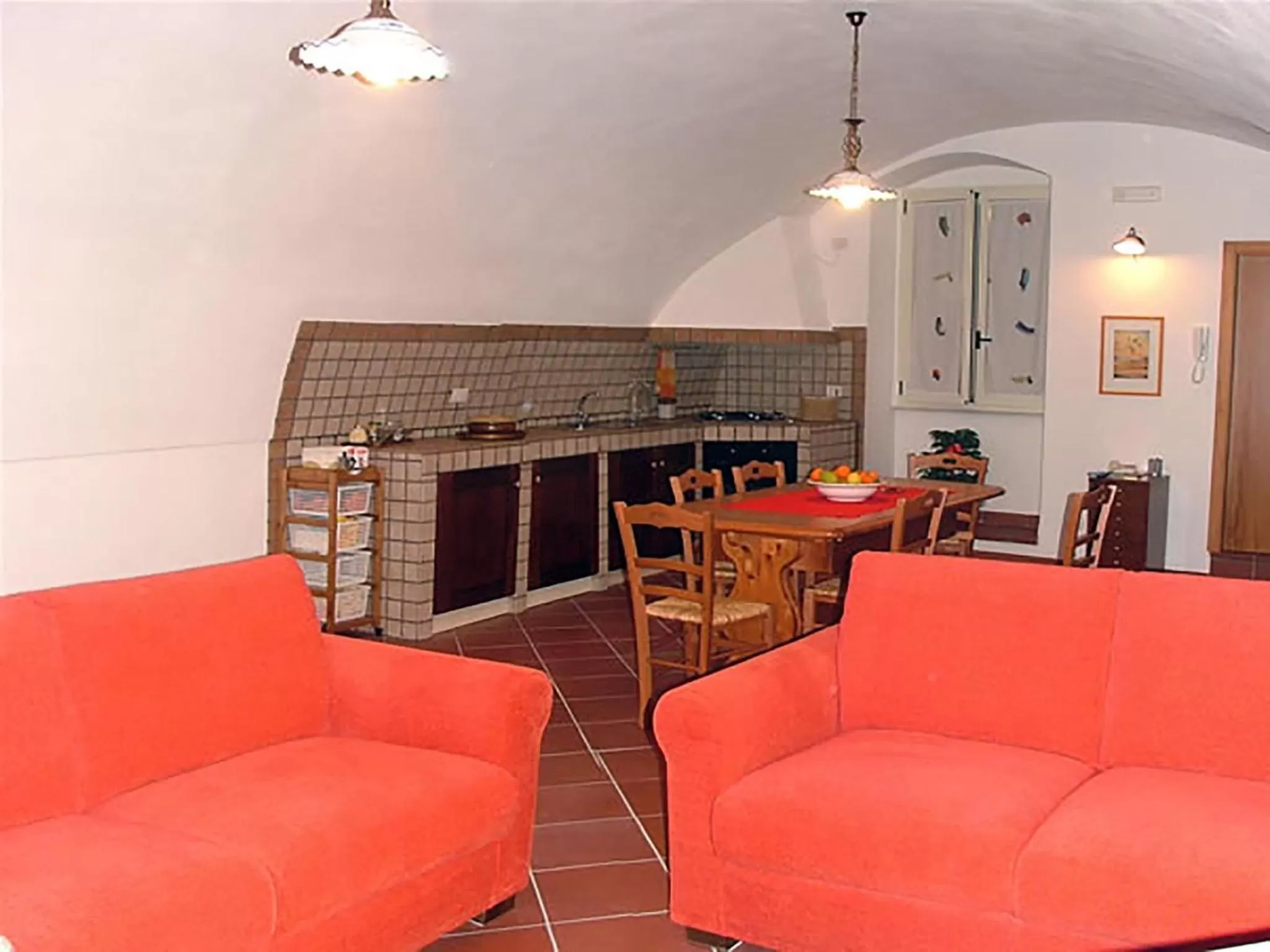 Communal lounge/ TV room in B&B San Rocco