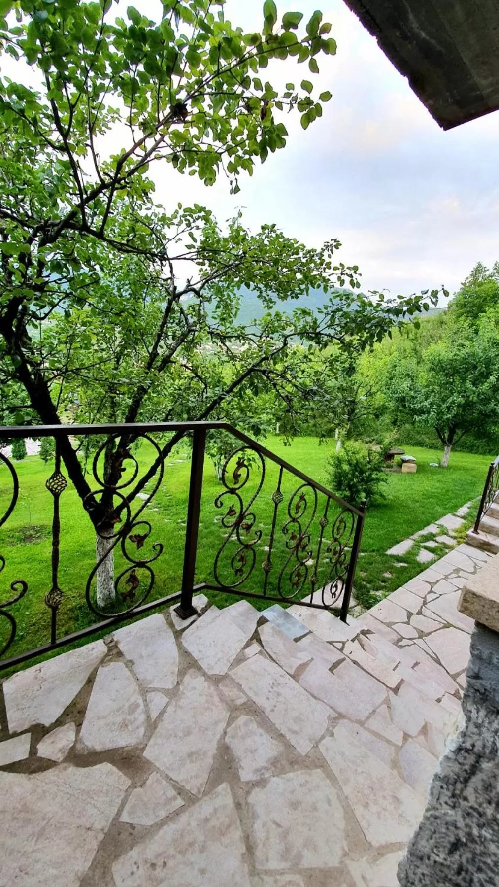 Patio in Guest House Ijevan's Garden