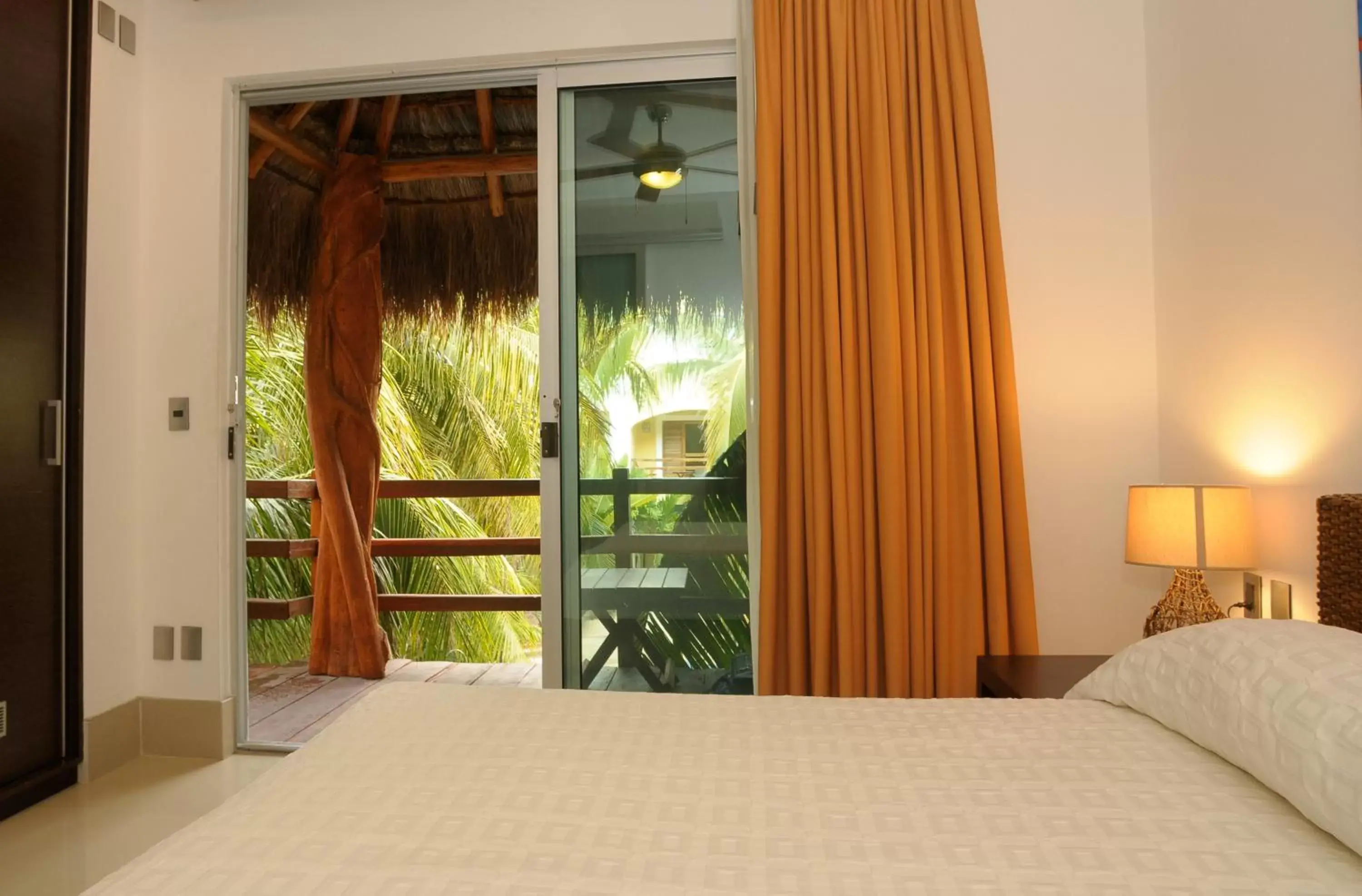 Bed in Hotel Riviera Caribe Maya