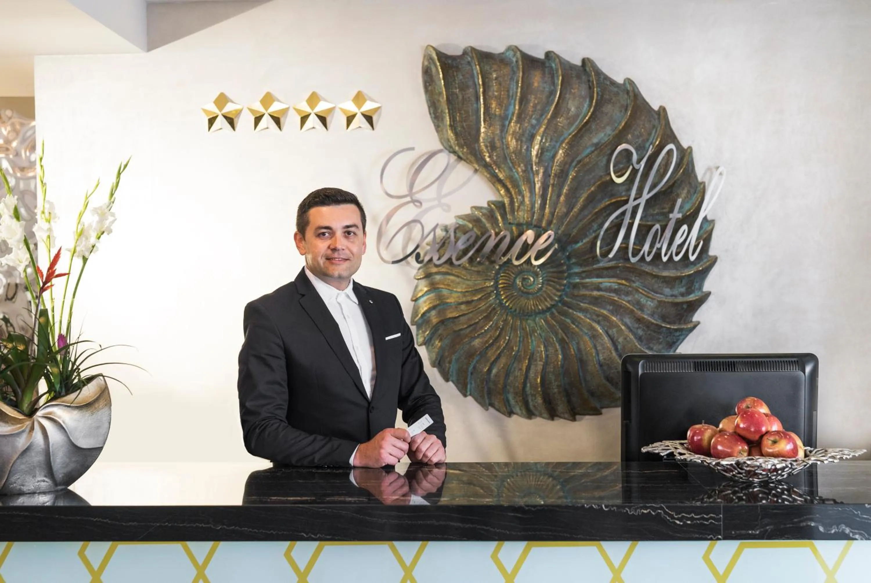 Lobby or reception in Essence Hotel Boutique