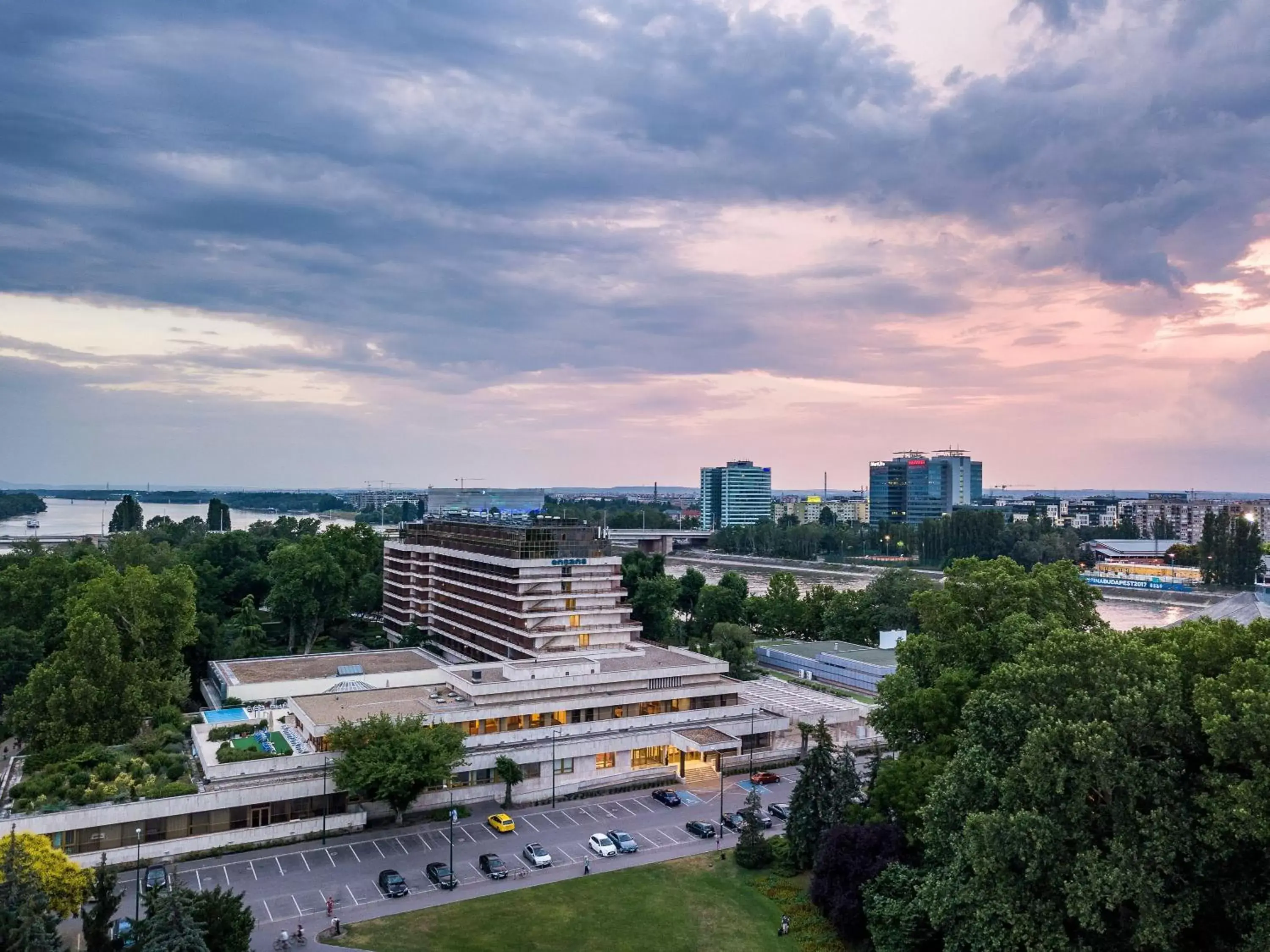 Property building in Ensana Thermal Margaret Island