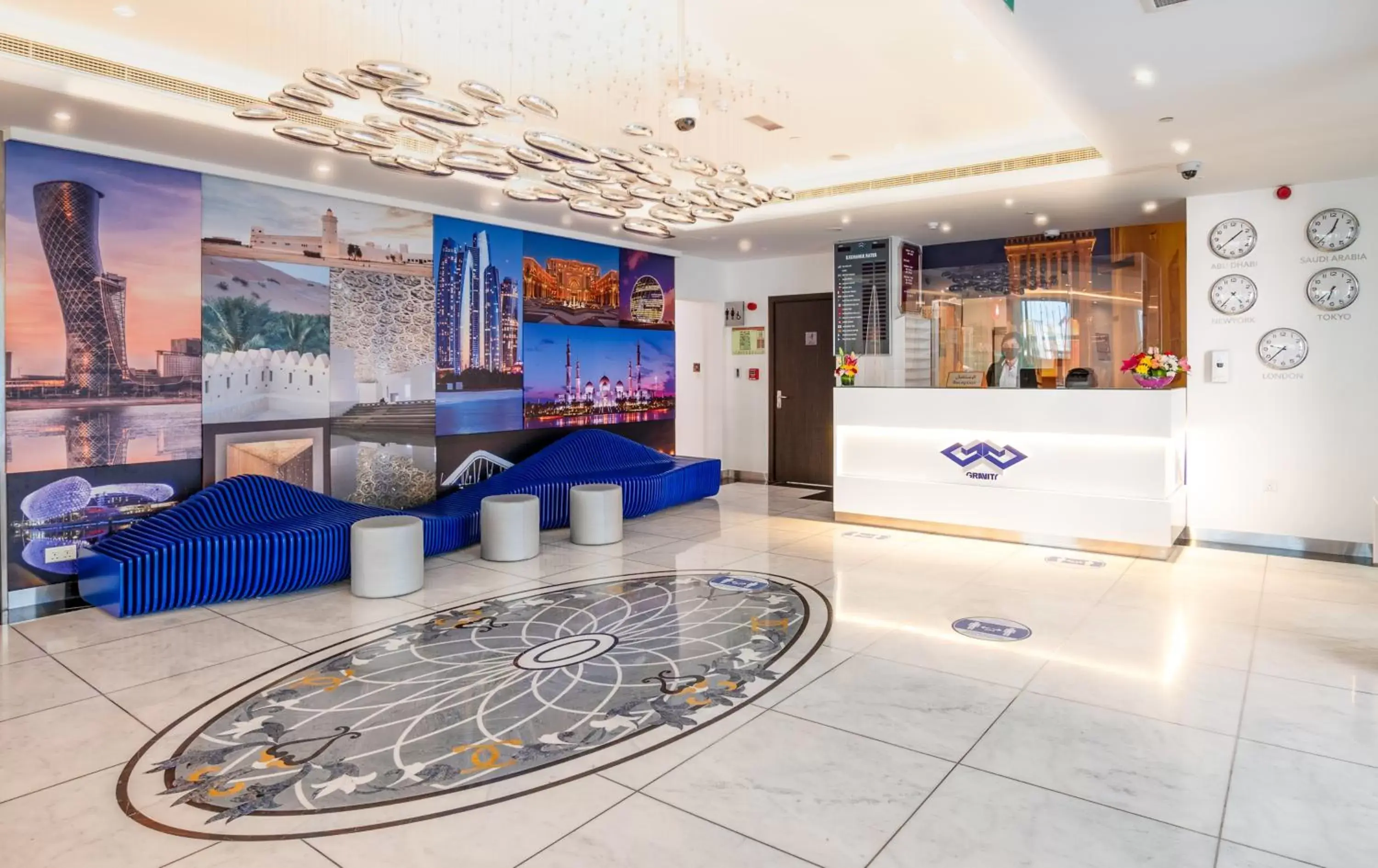 Property building, Lobby/Reception in Gravity Hotel Abu Dhabi