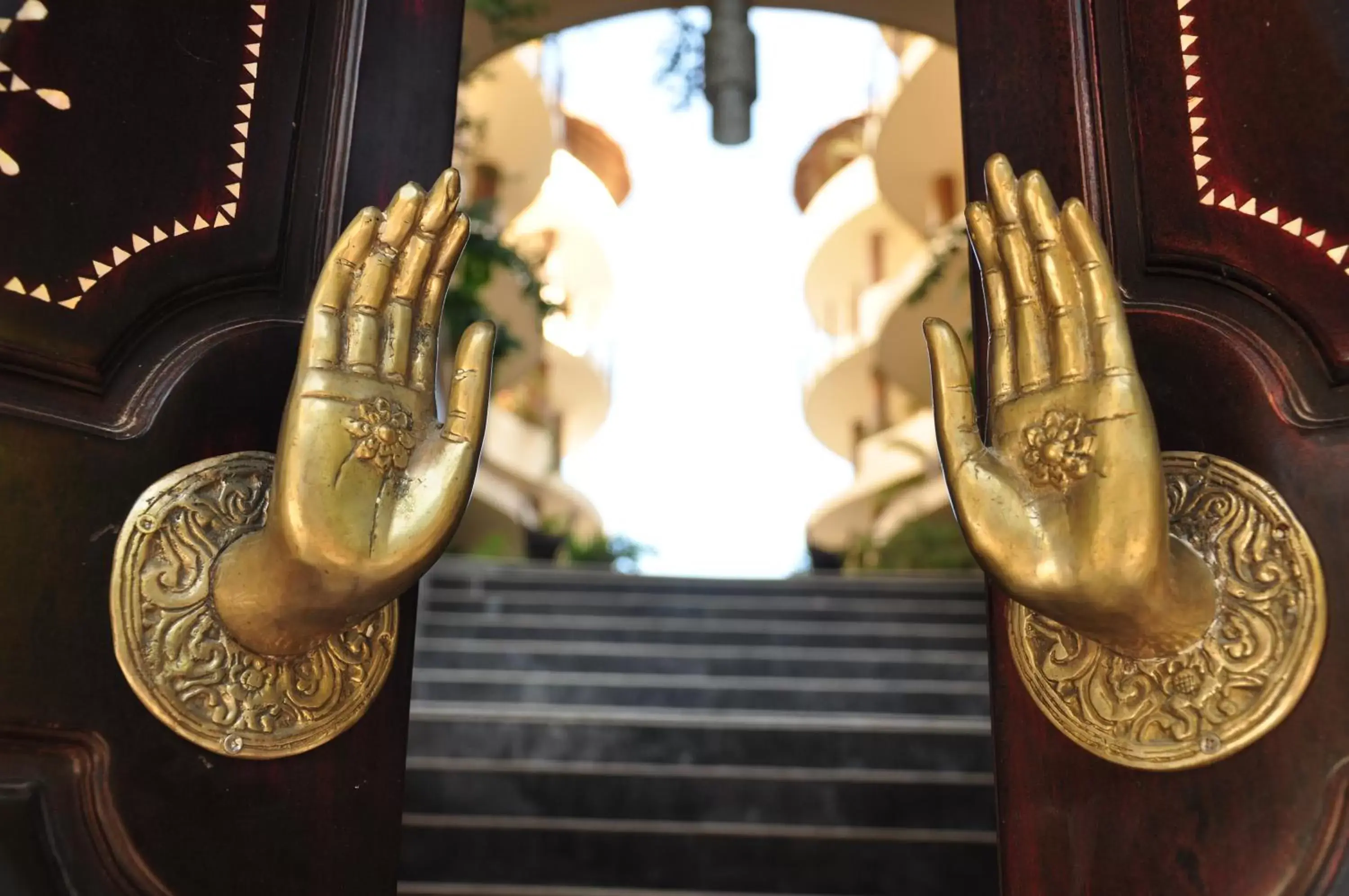 Decorative detail in El Taj Oceanfront and Beachside Condo Hotel