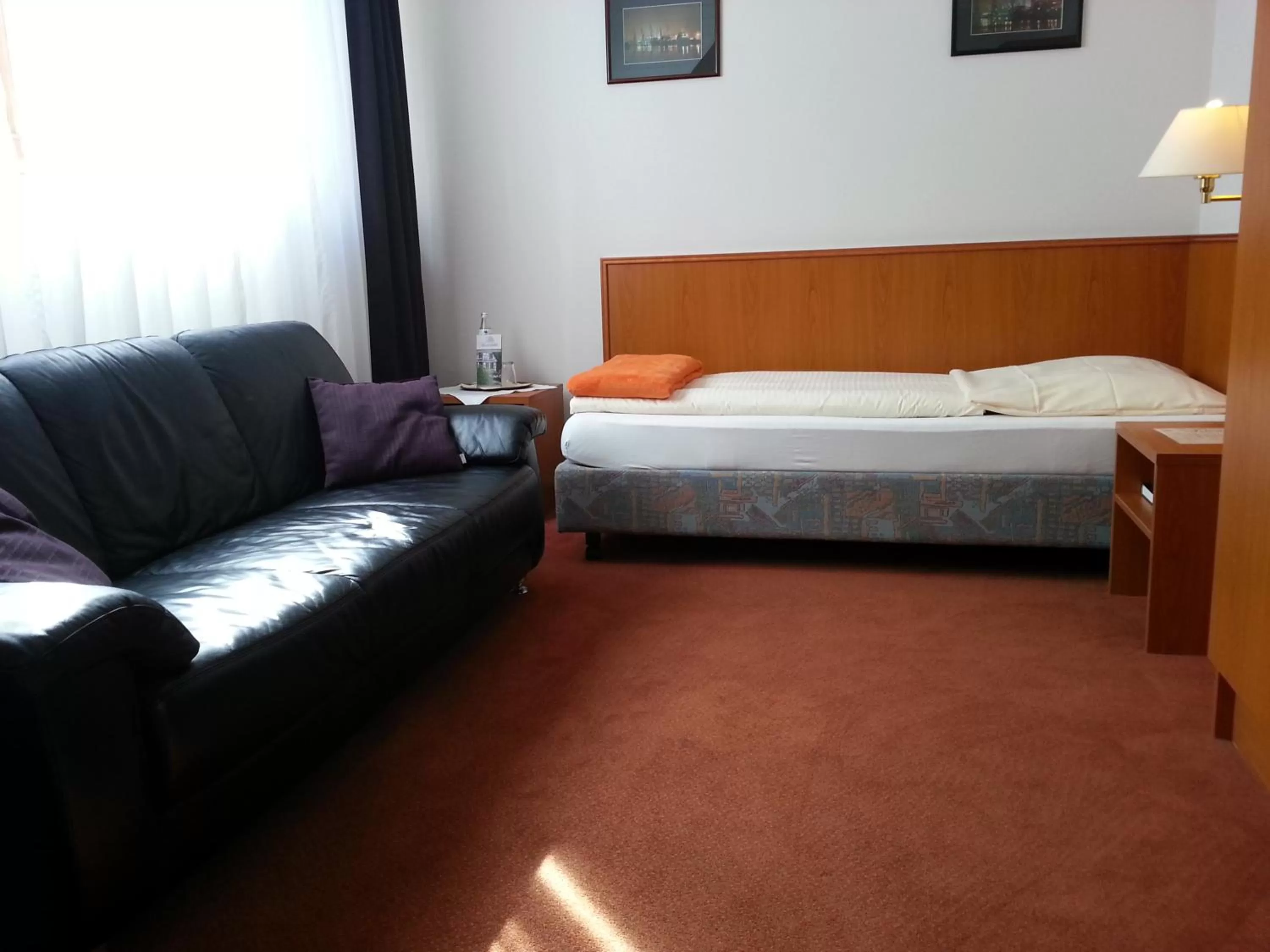 Photo of the whole room, Bed in Hotel Restaurant Klostermühle