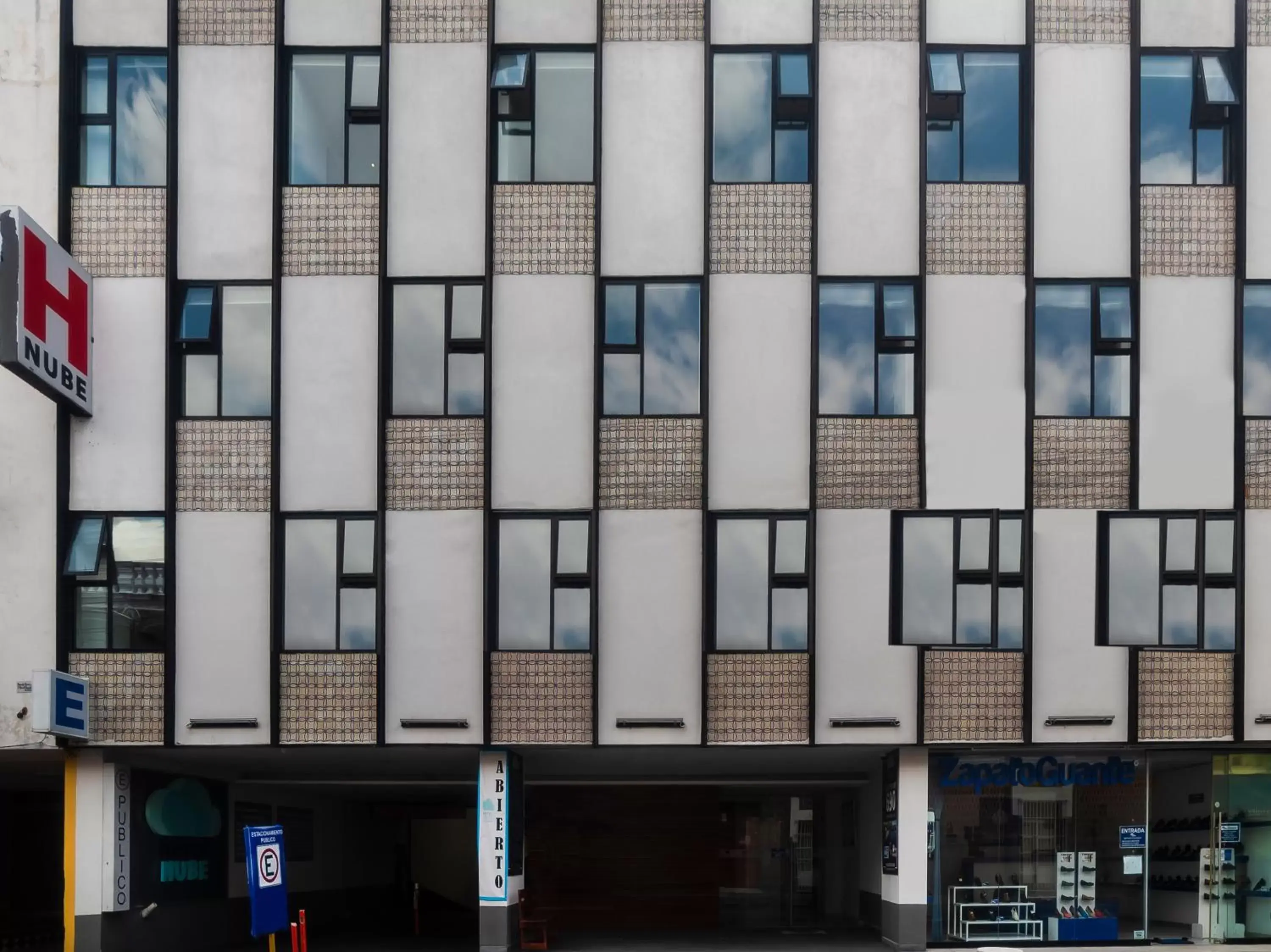 Facade/entrance, Property Building in Hotel Nube