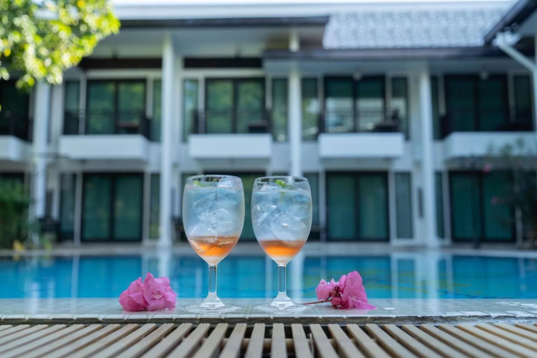 Swimming pool in The Mantrini Chiang Rai