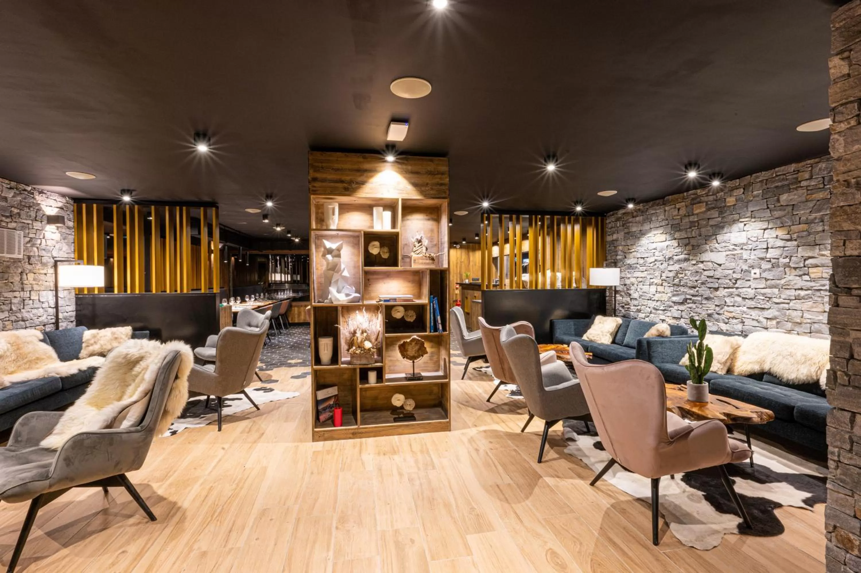 Living room in Hotel Tetras Lodge