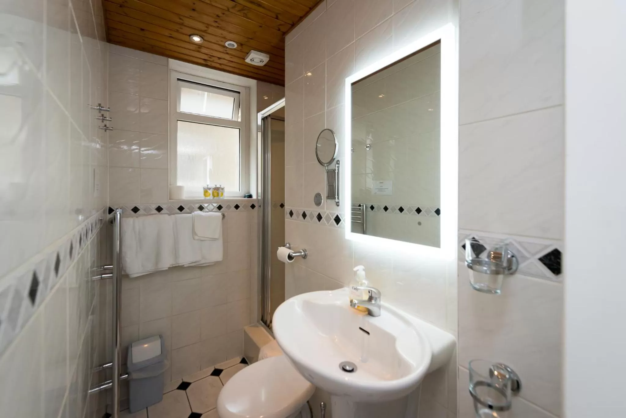 Bathroom in Adria Hotel