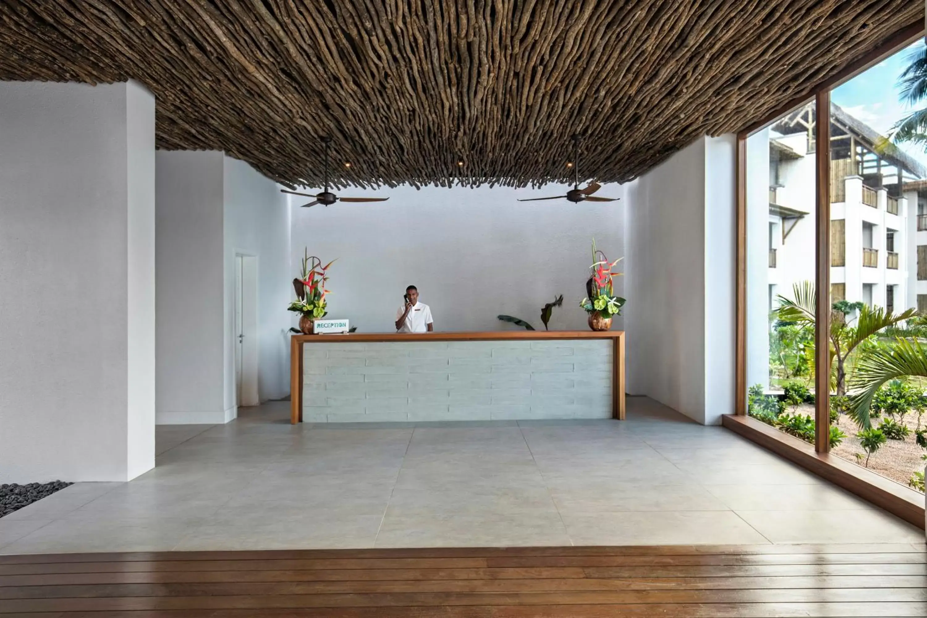 Lobby or reception in Preskil Island Resort Lobby or reception in Preskil Island Resort