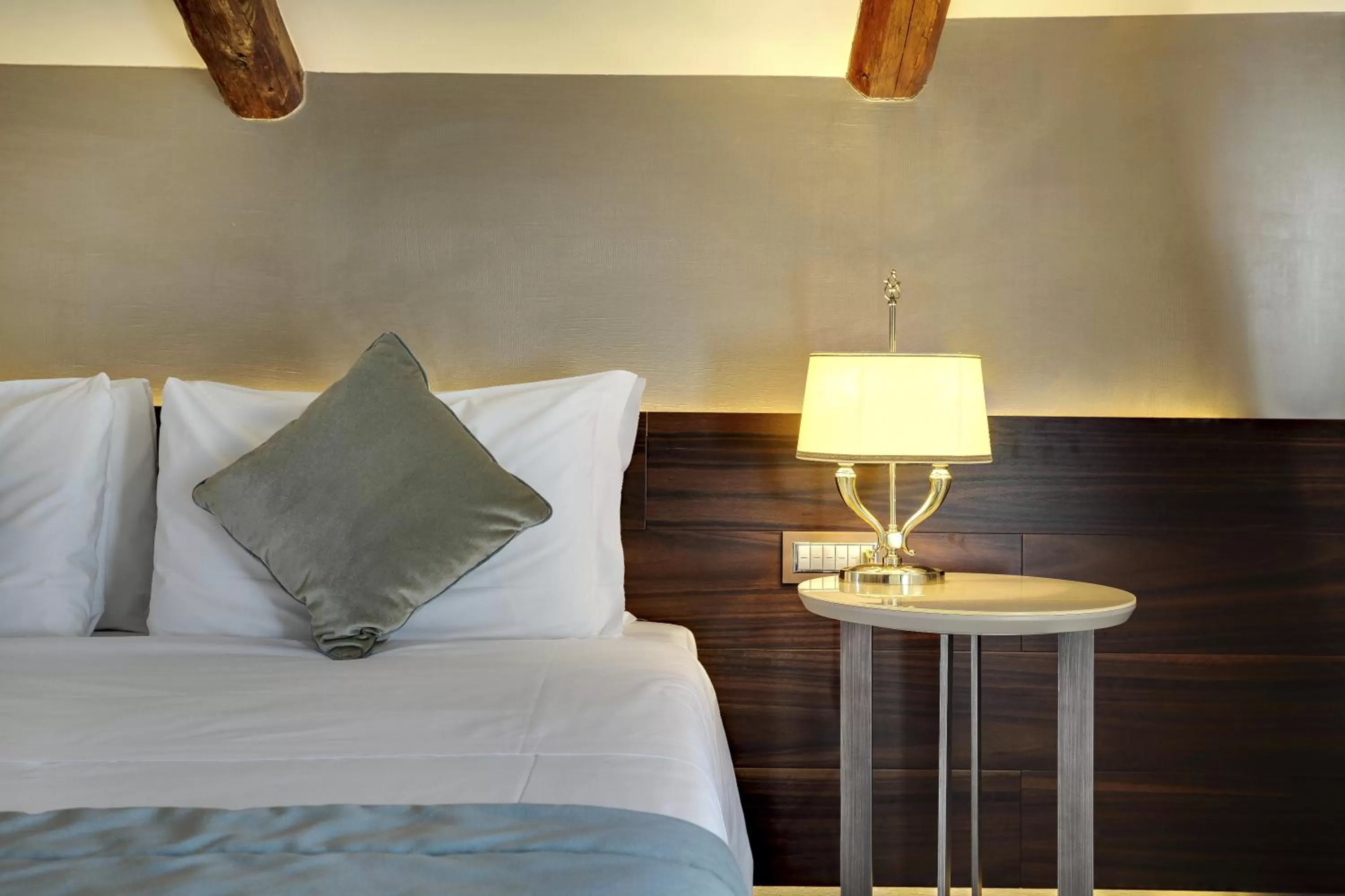 Decorative detail, Bed in Hotel Donà Palace