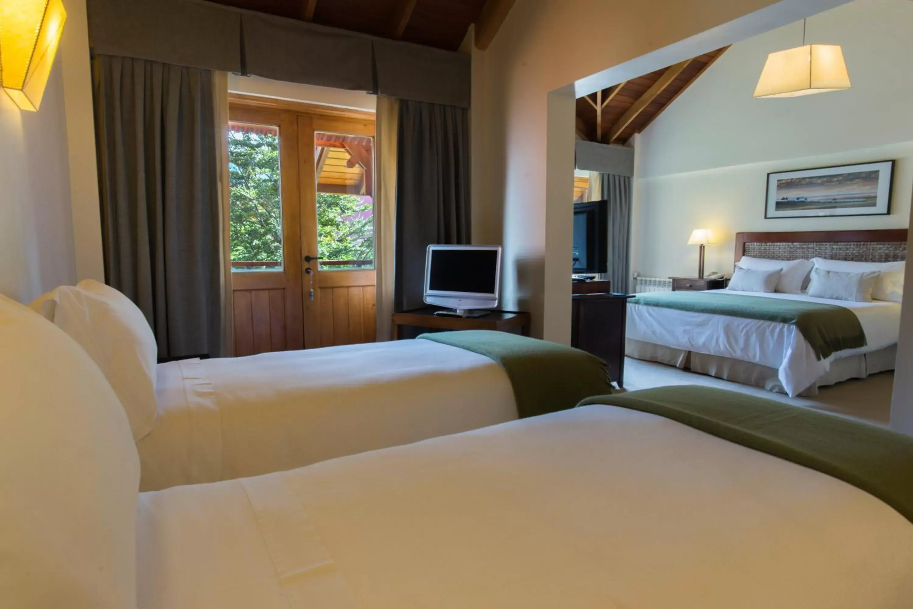 Mountain view, Bed in Los Cauquenes Resort + Spa + Experiences