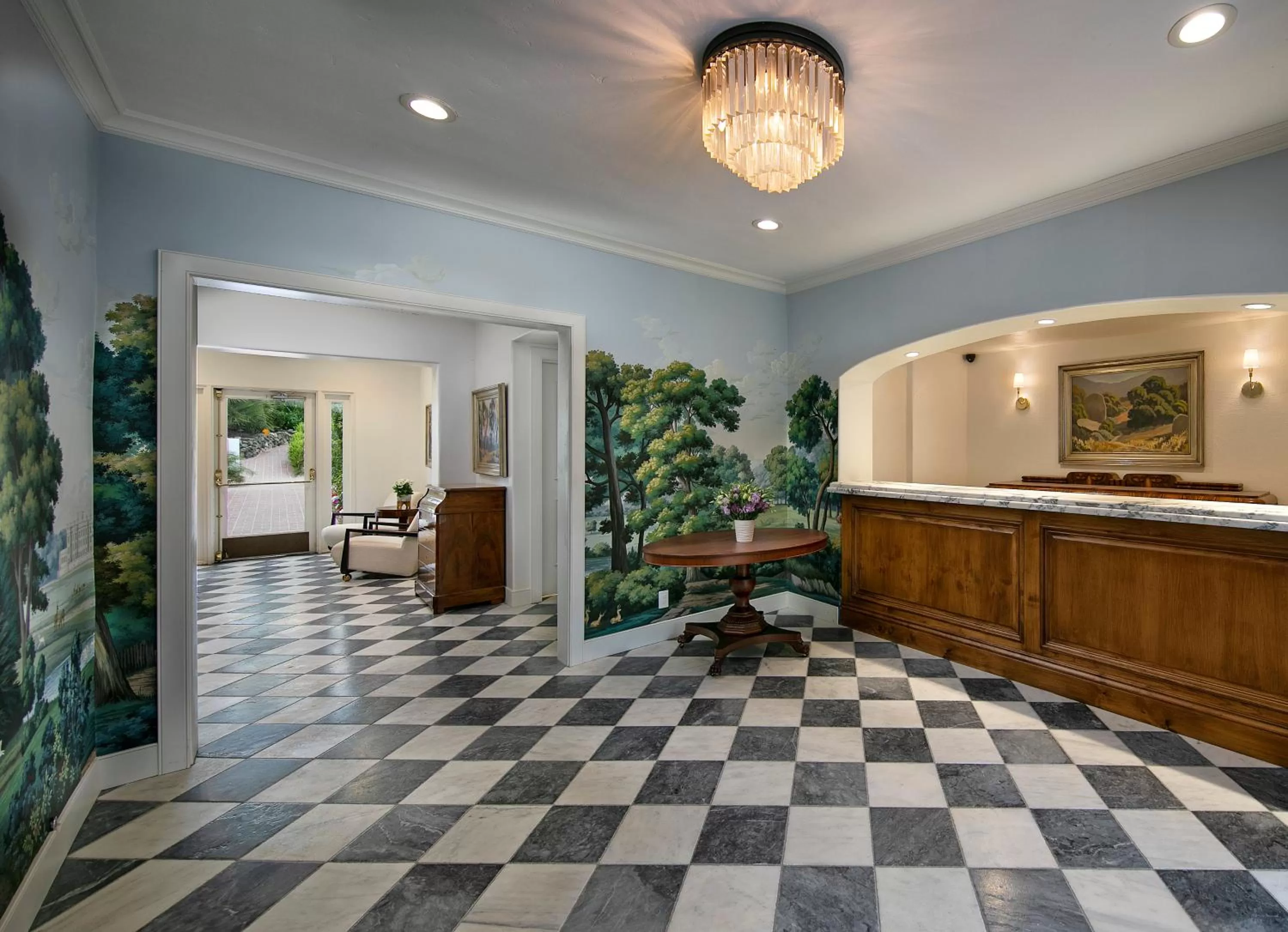 Lobby or reception in The Inn at Rancho Santa Fe