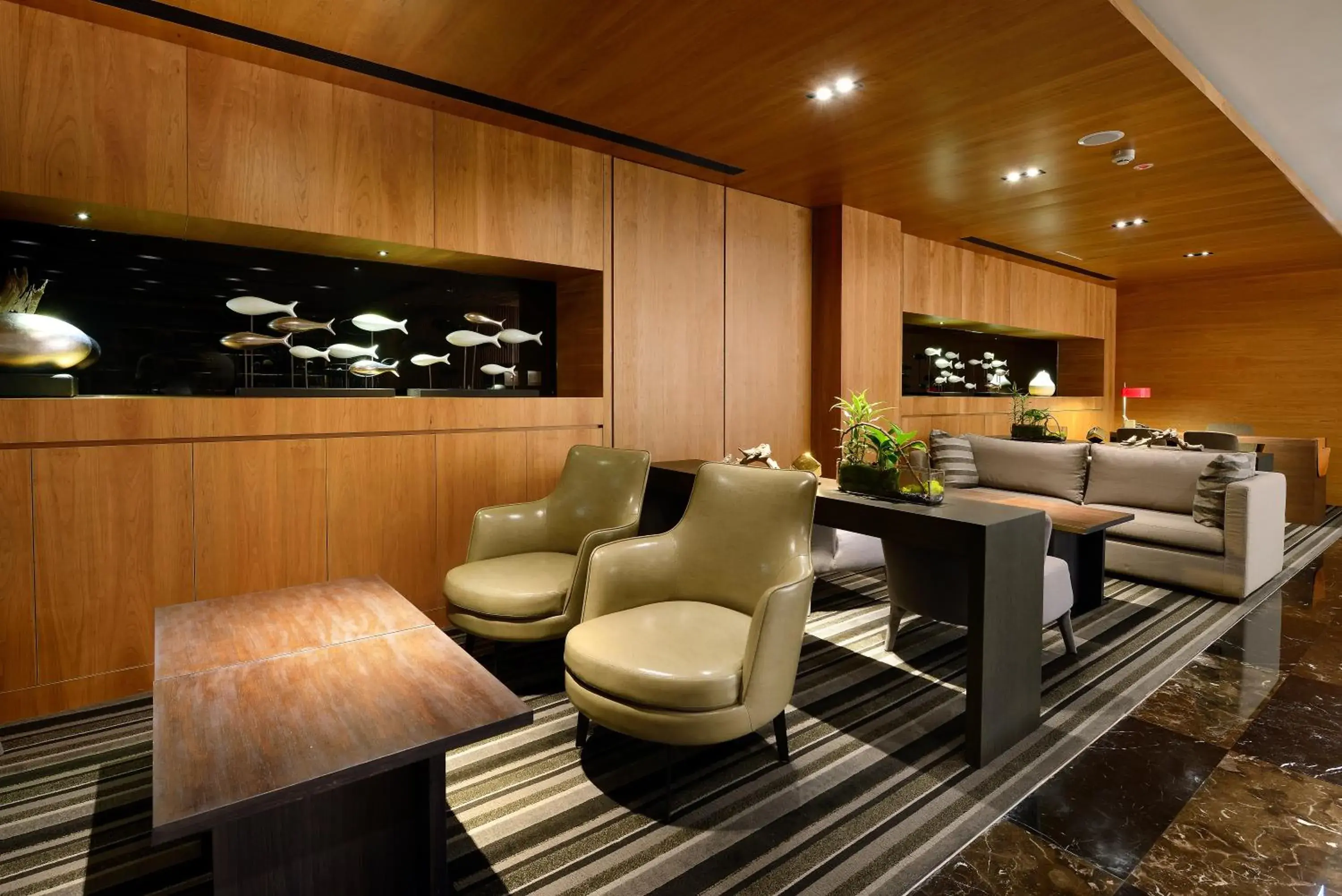 Communal lounge/ TV room, Lounge/Bar in Park City Hotel - Hualien Vacation