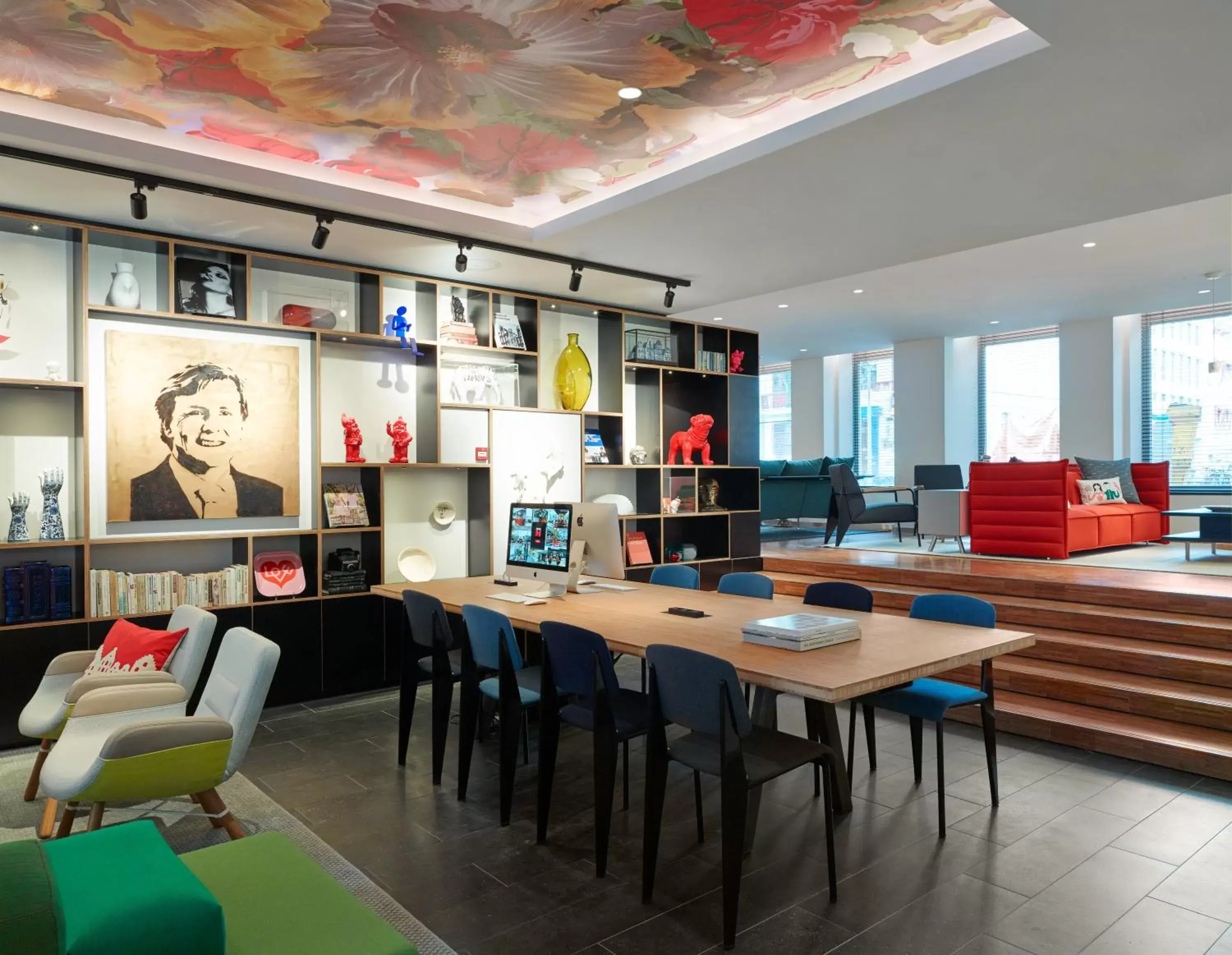 Lobby or reception, Restaurant/Places to Eat in citizenM Amstel Amsterdam