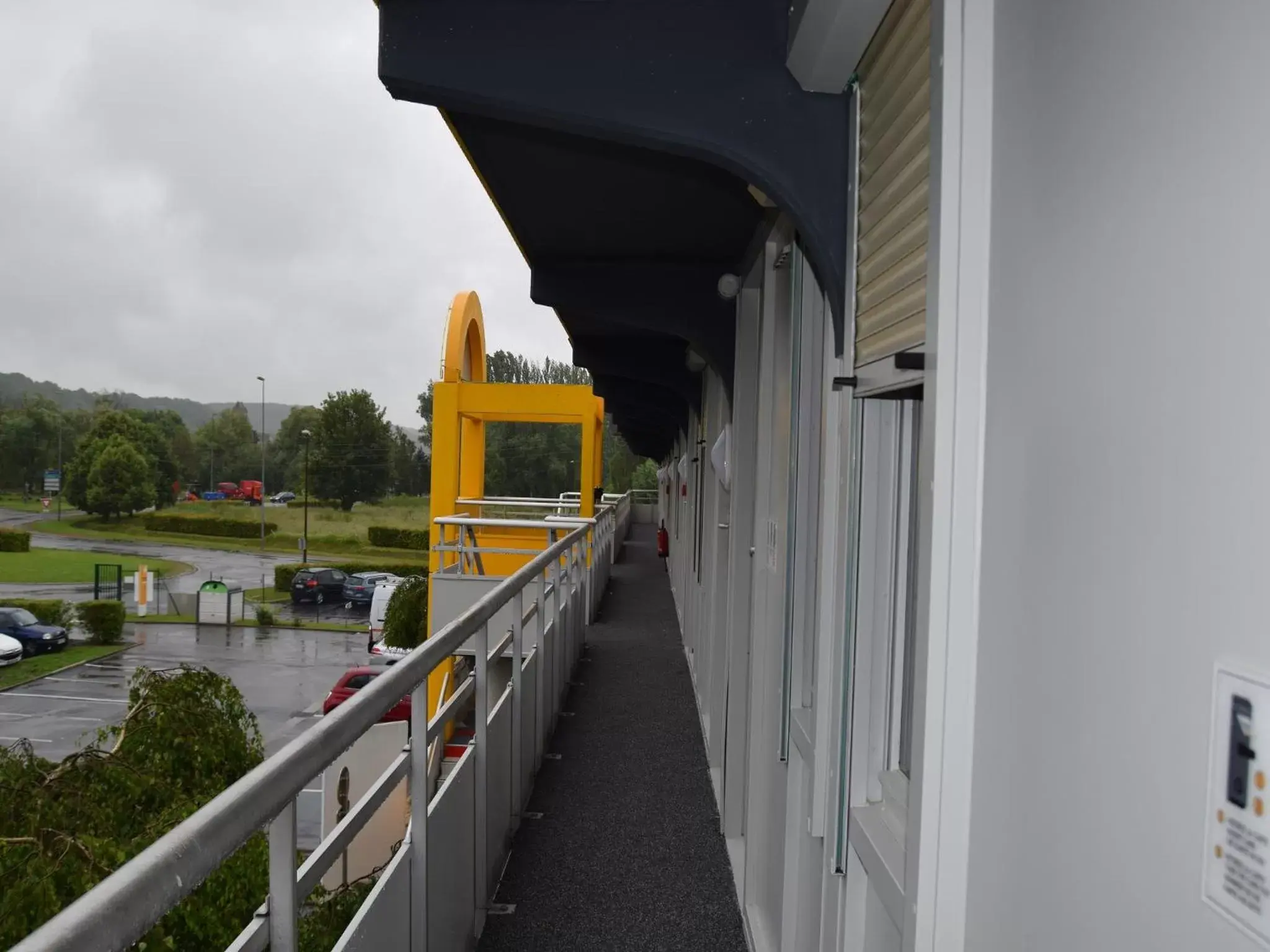 Balcony/Terrace in Premiere Classe Beauvais