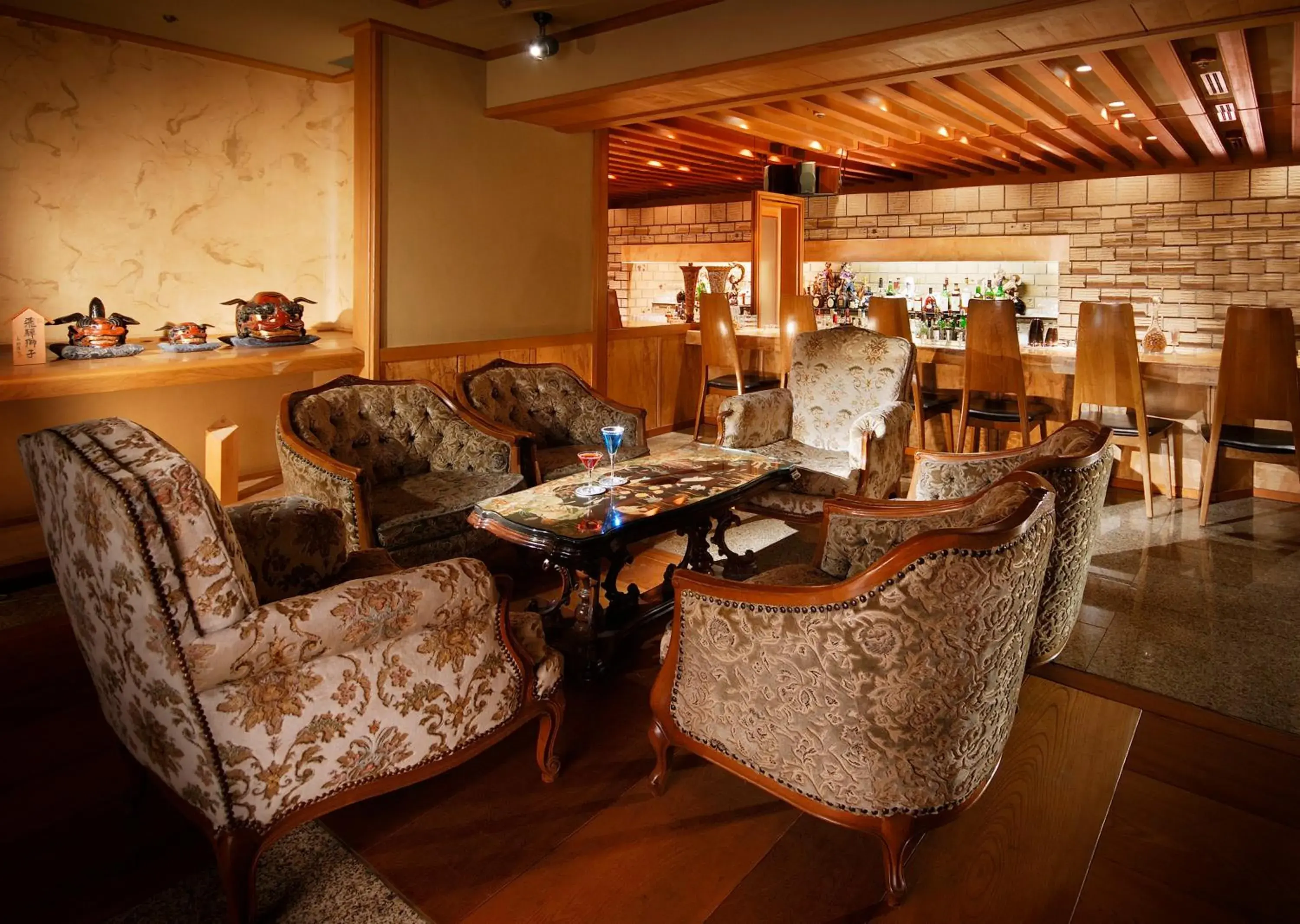 Lounge or bar in Gero Onsen Suimeikan