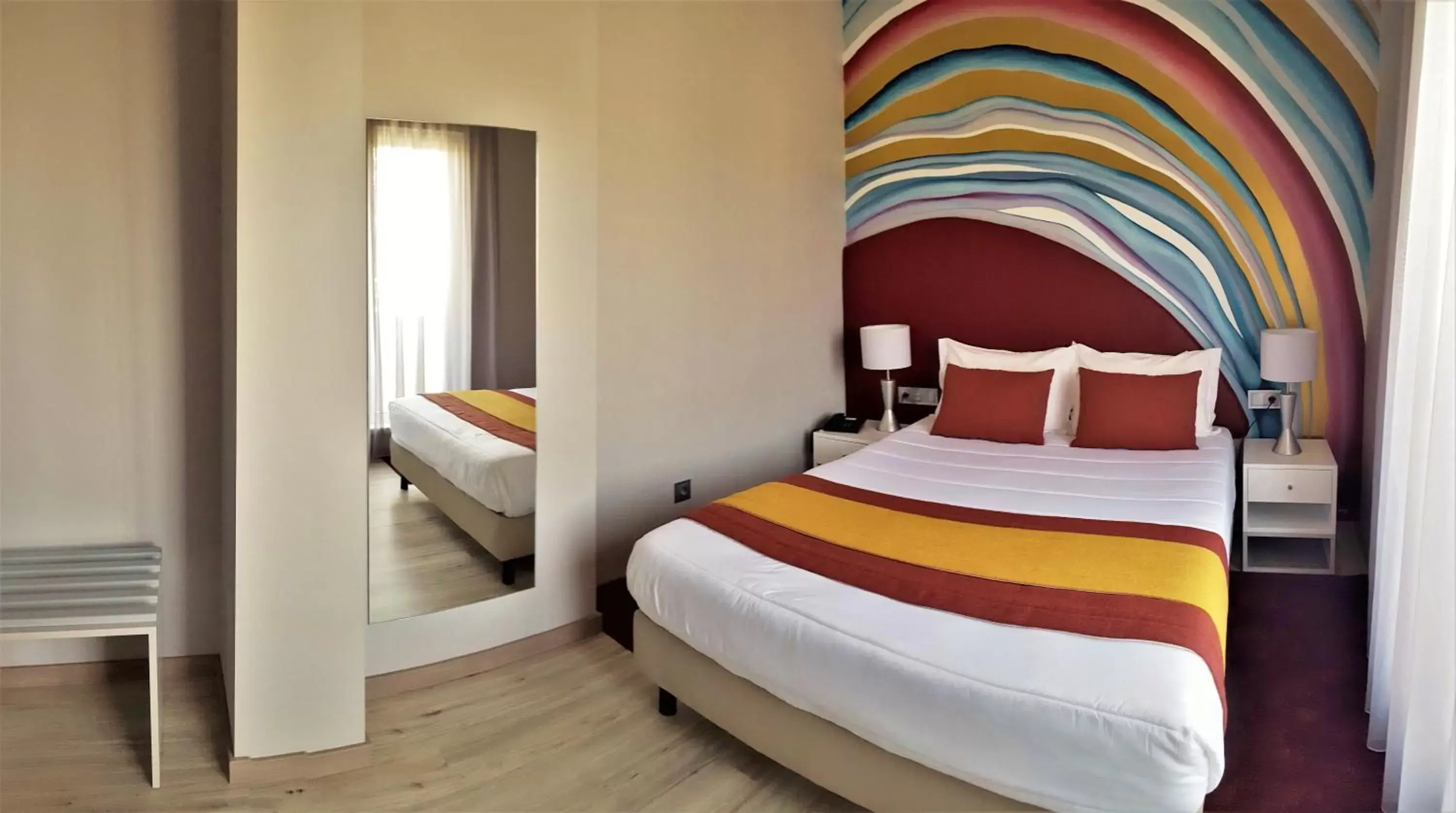 Bedroom, Bed in Hotel Aleluia