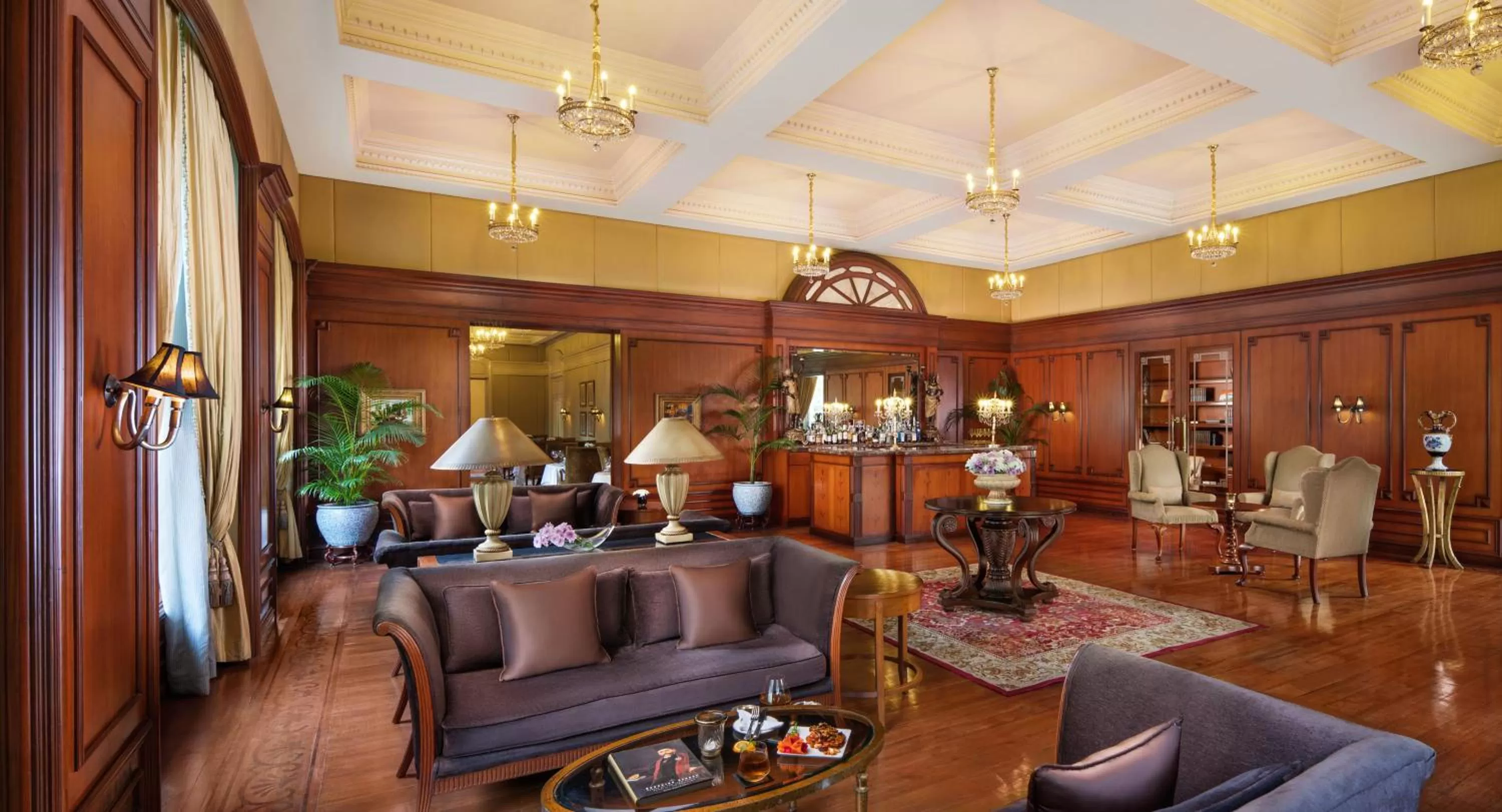 Living room in Taj Krishna