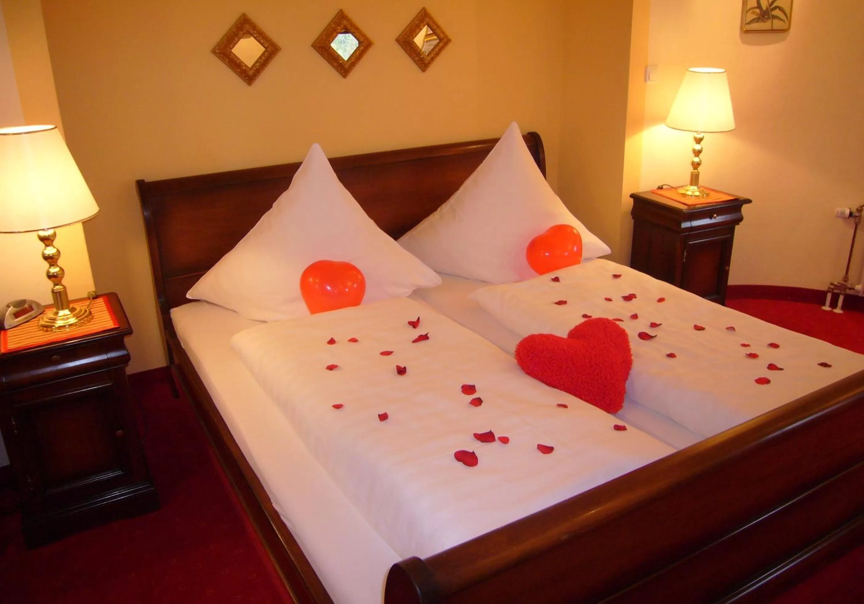 Bed in Klassik Hotel am Tor