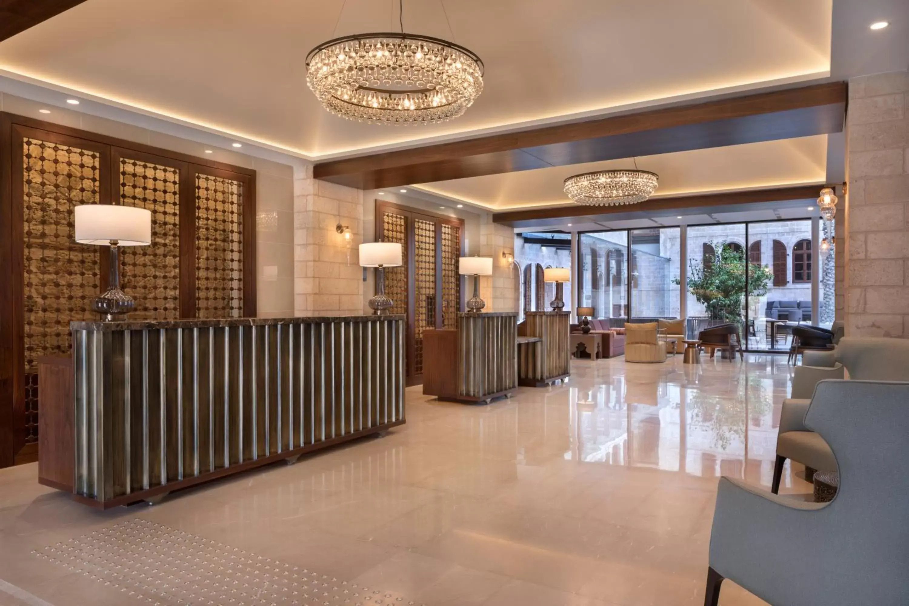 Lobby or reception in The Setai Tel Aviv, a Member of the leading hotels of the world Lobby or reception in The Setai Tel Aviv, a Member of the leading hotels of the world