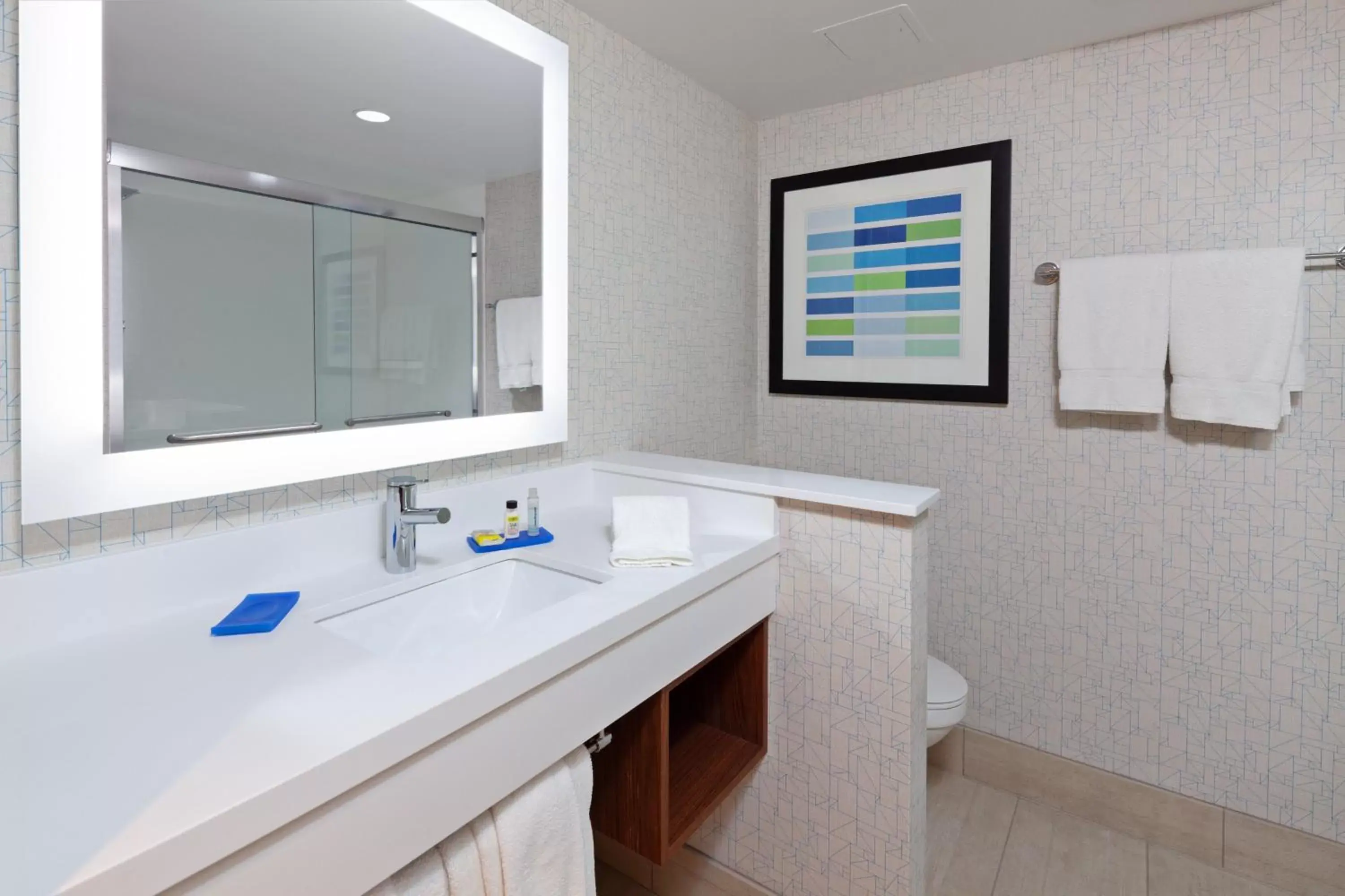 Bathroom in Holiday Inn Express Hotel & Suites Ventura Harbor, an IHG Hotel