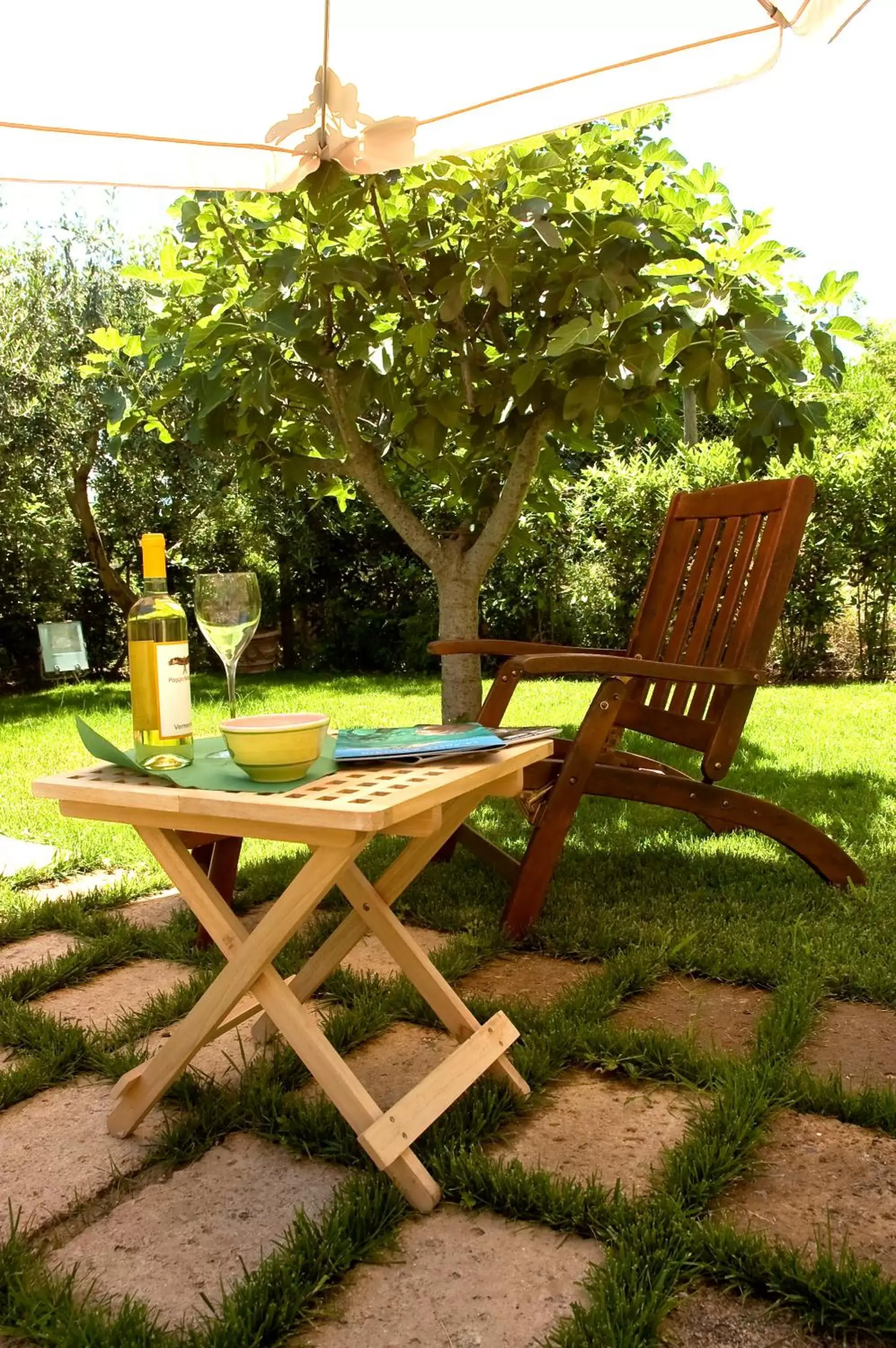 Garden in Locanda Delle Mura Anna De Croy