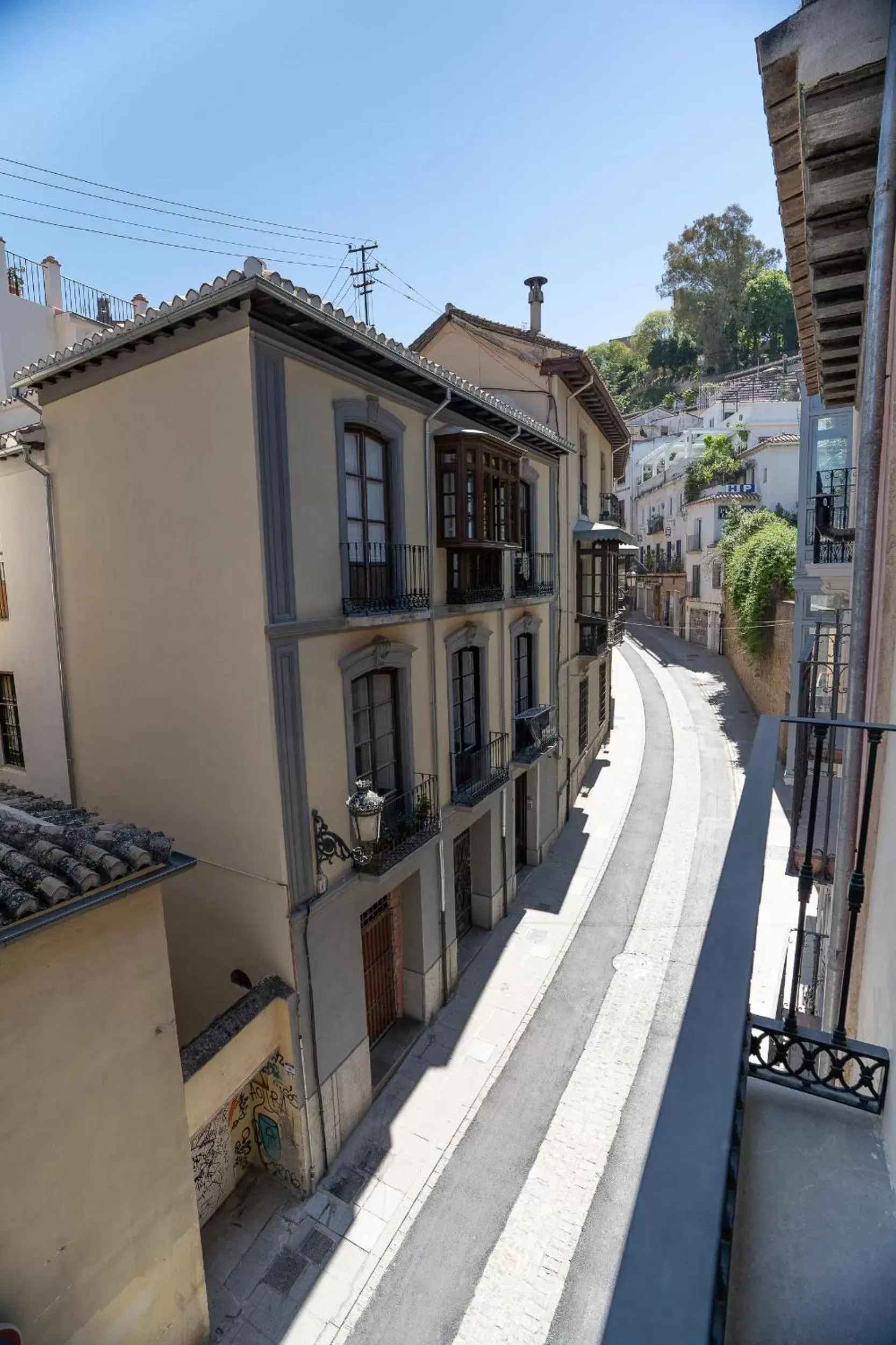 Quiet street view in Hotel Boutique Puerta de las Granadas