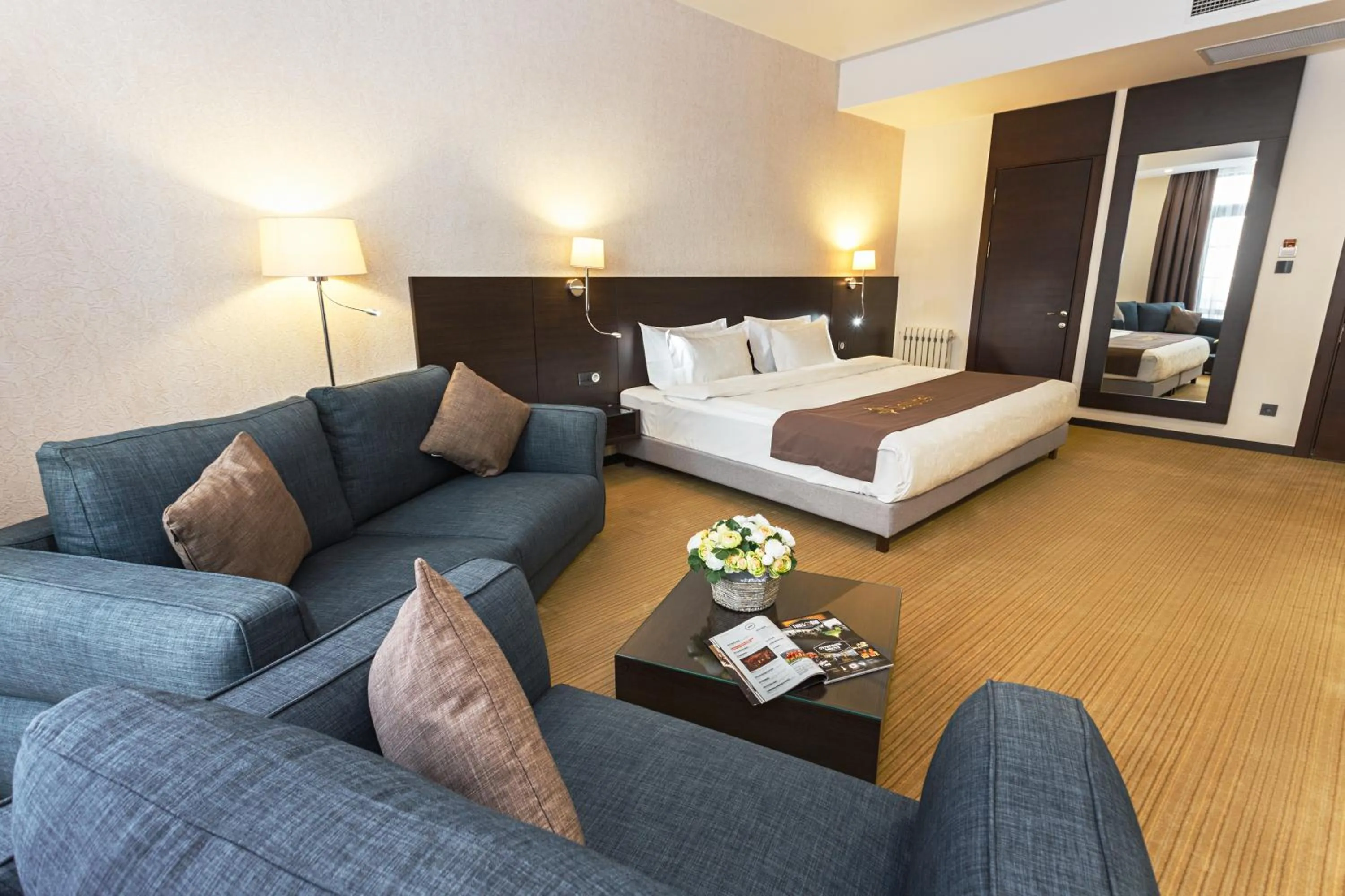 Bed in Solutel Hotel