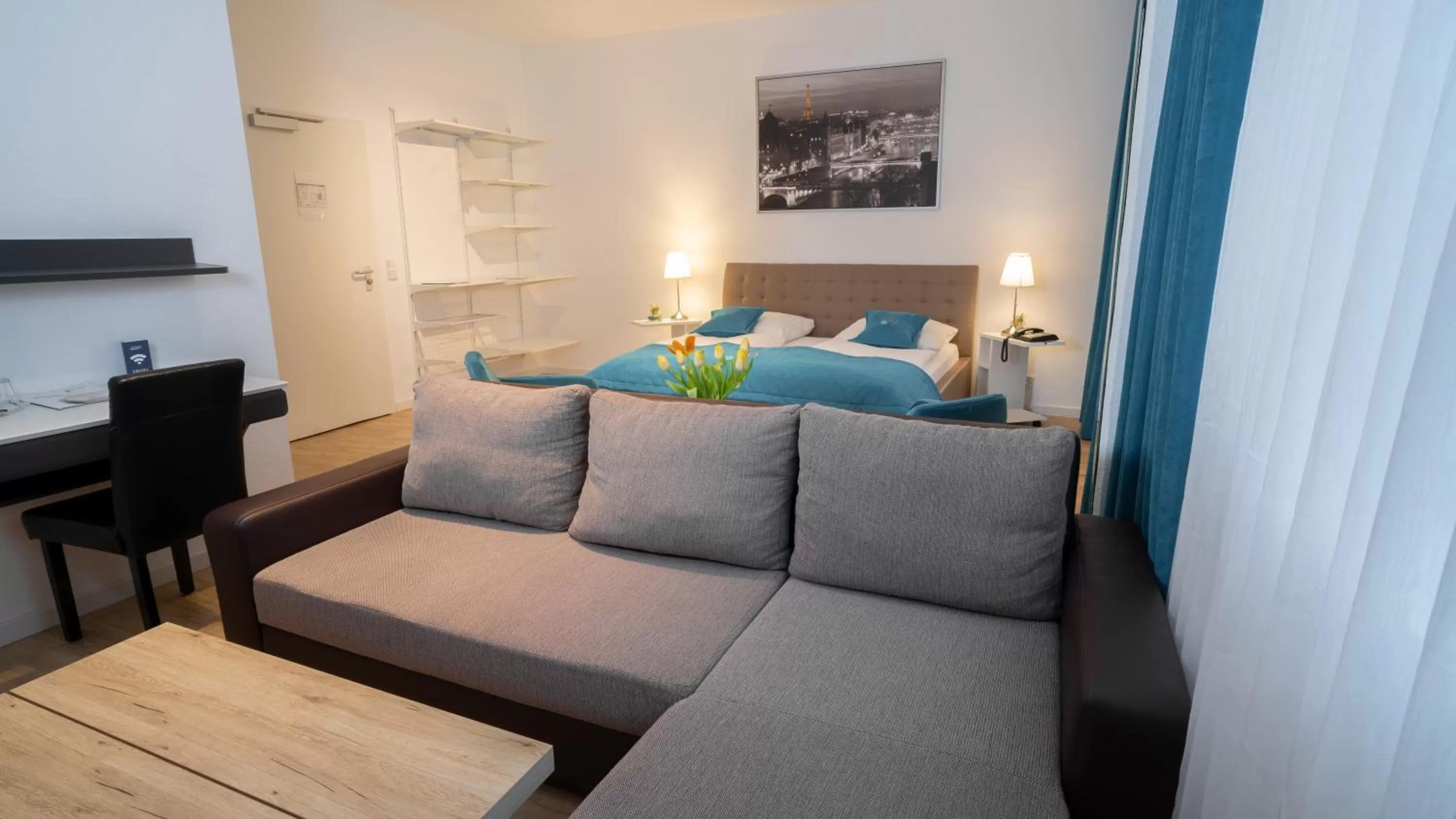 Bed in Friends Hotel Bad Salzuflen