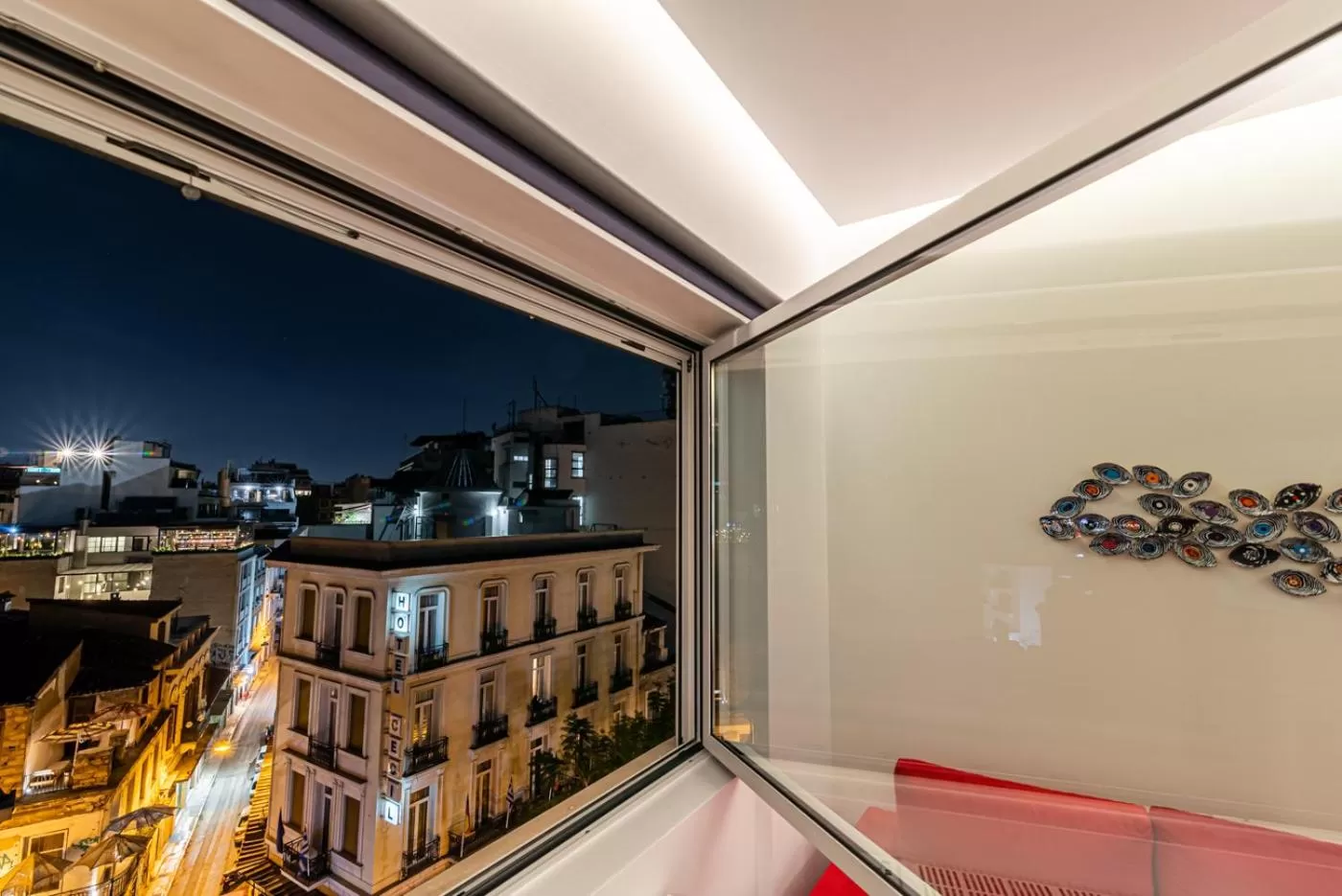 City view in AthinA STREETAPARTMENTS