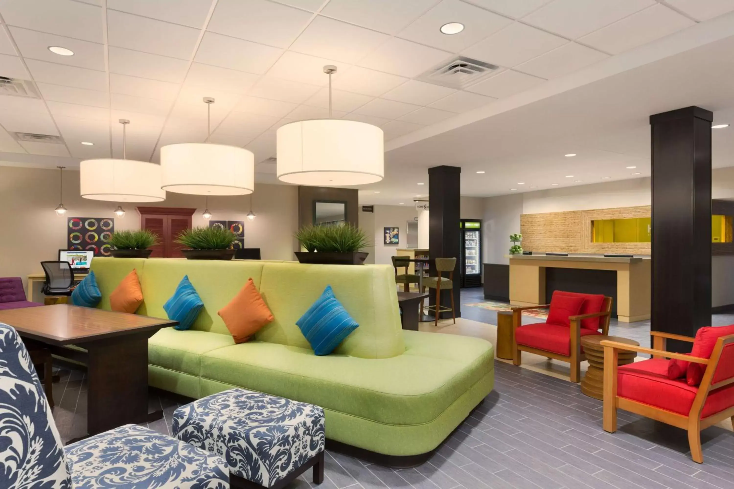 Lobby or reception, Seating Area in Home2 Suites by Hilton Sioux Falls Sanford Medical Center