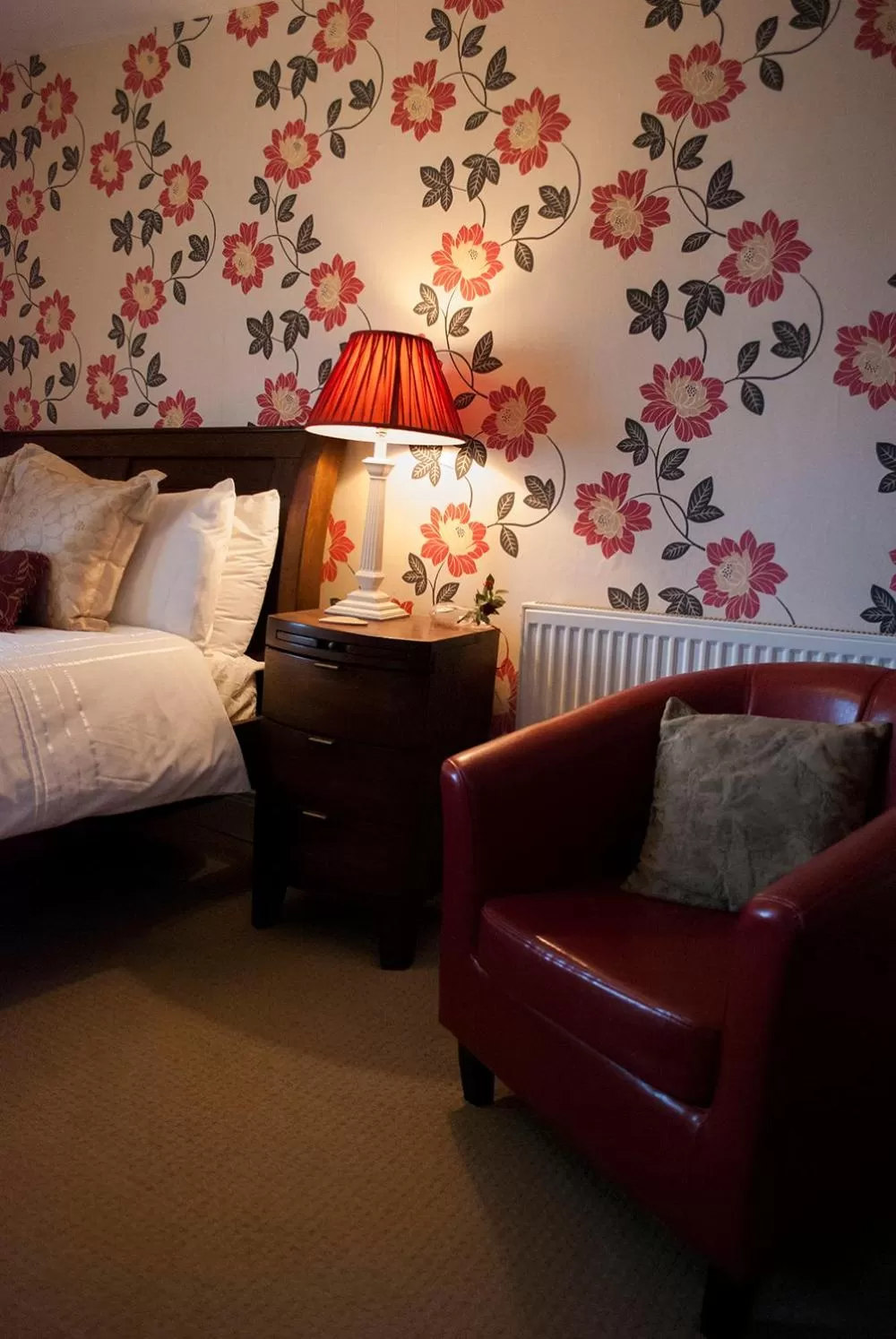 Seating area, Bed in The Castle House