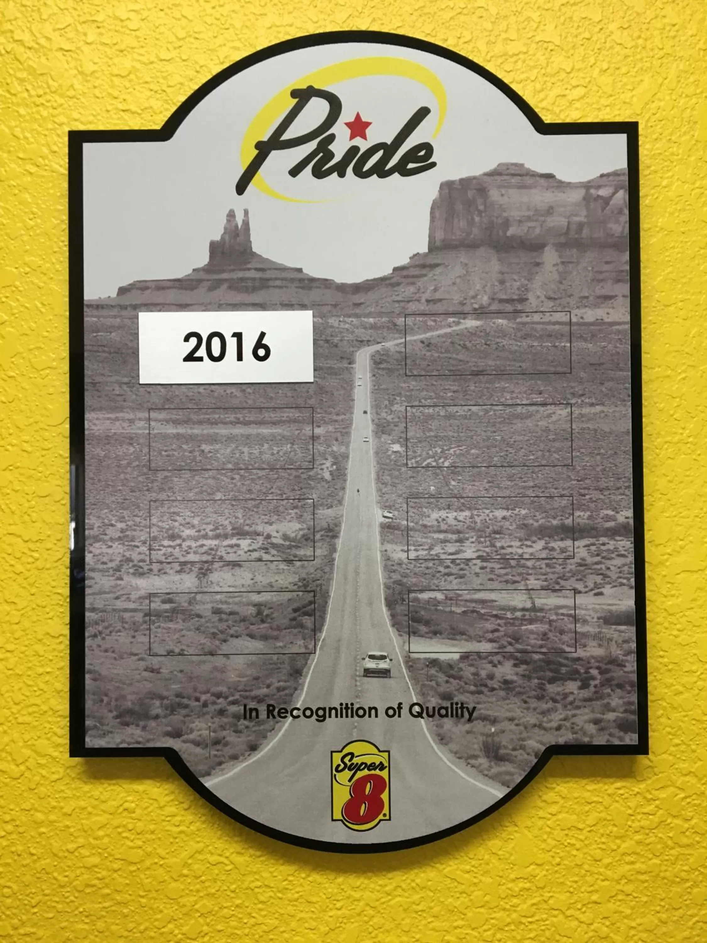 Logo/Certificate/Sign, Floor Plan in Super 8 by Wyndham Humble - Atascocita - FM 1960 I-69