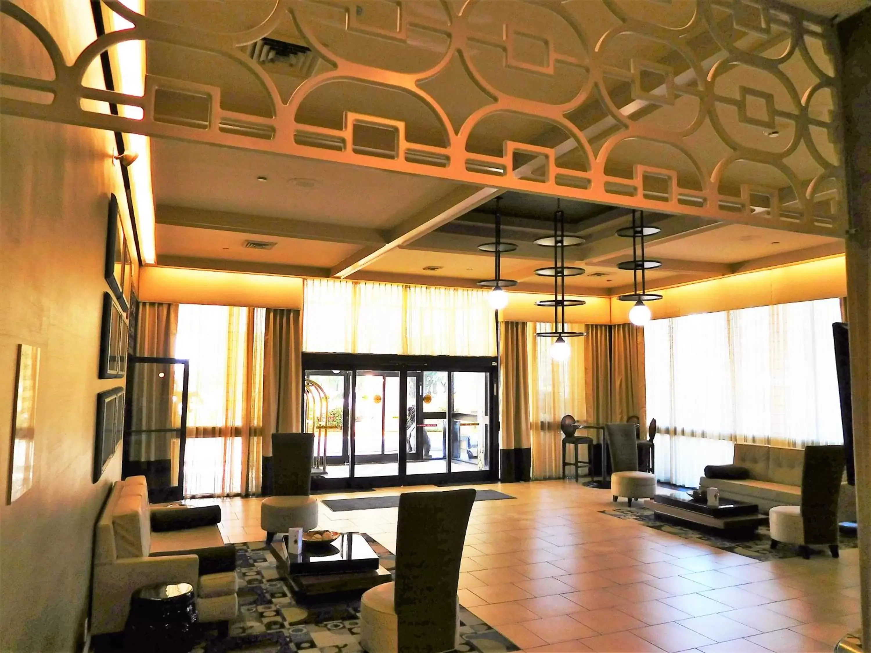 Lobby or reception, Lounge/Bar in Wyndham Garden Greensboro