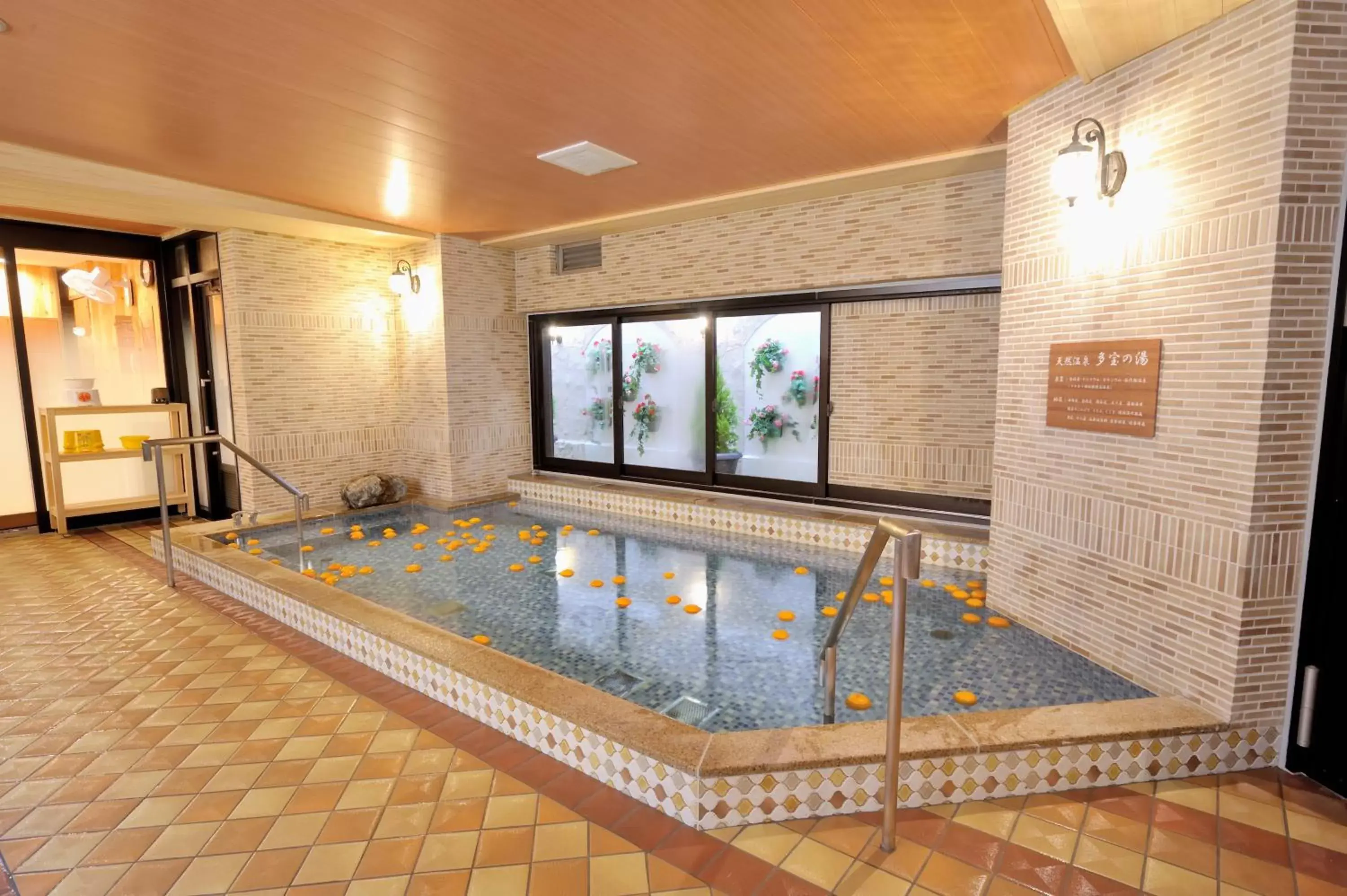Hot Spring Bath, Swimming Pool in Tennen Onsen Taho-no-Yu Dormy Inn Niigata