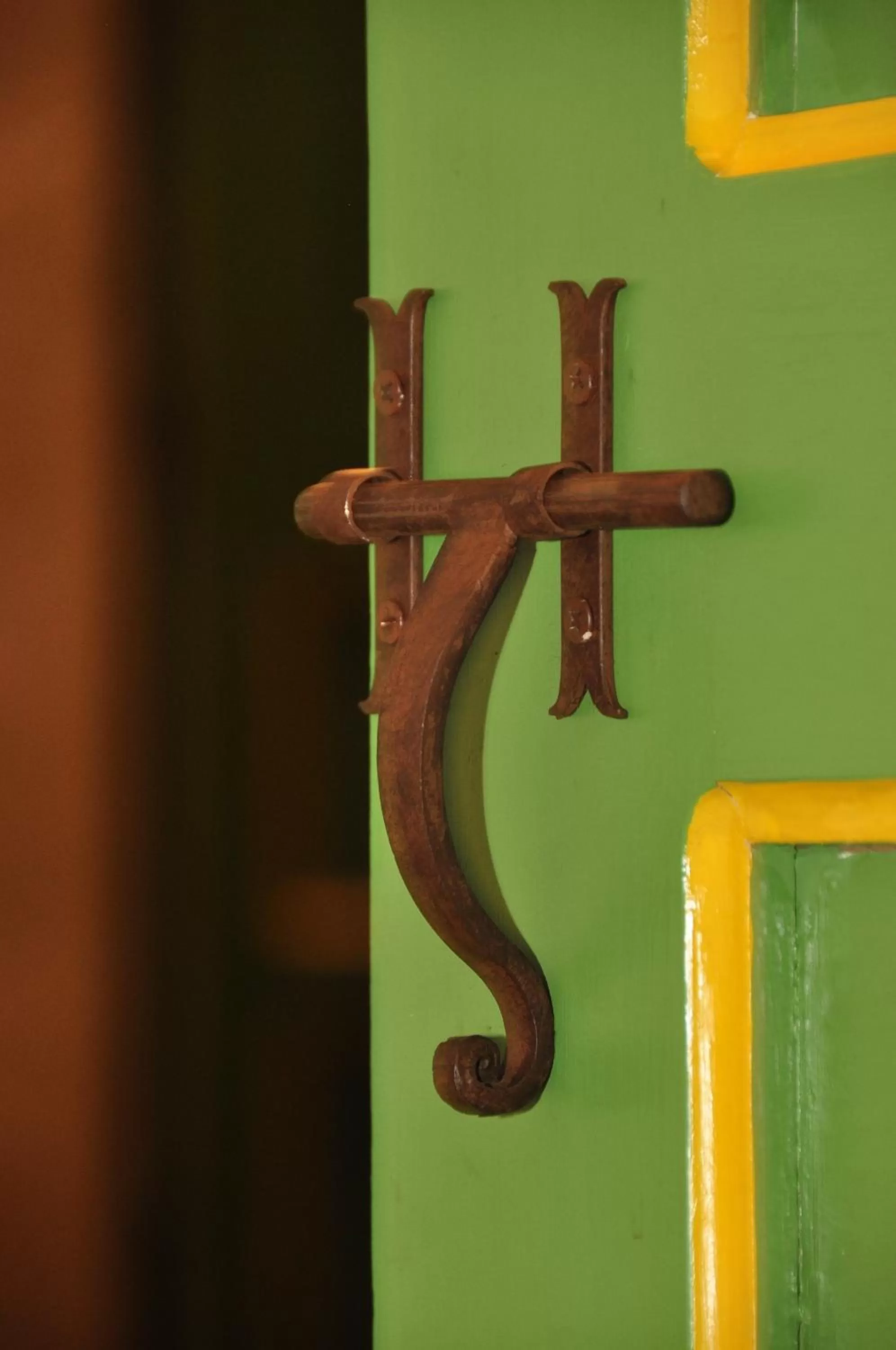 Decorative detail in El Despertar Hotel