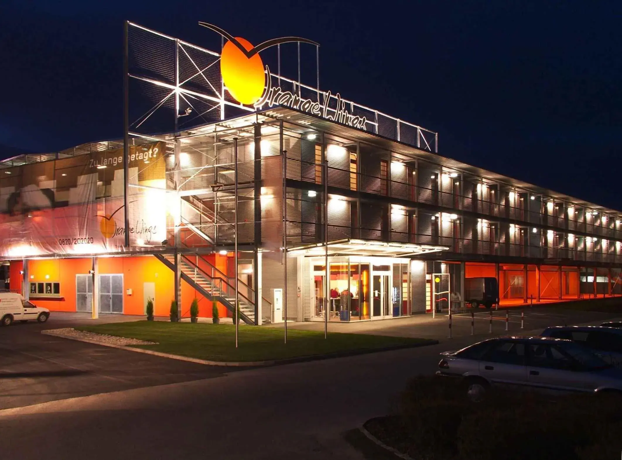 Facade/entrance, Property Building in Orange Wings Wiener Neustadt
