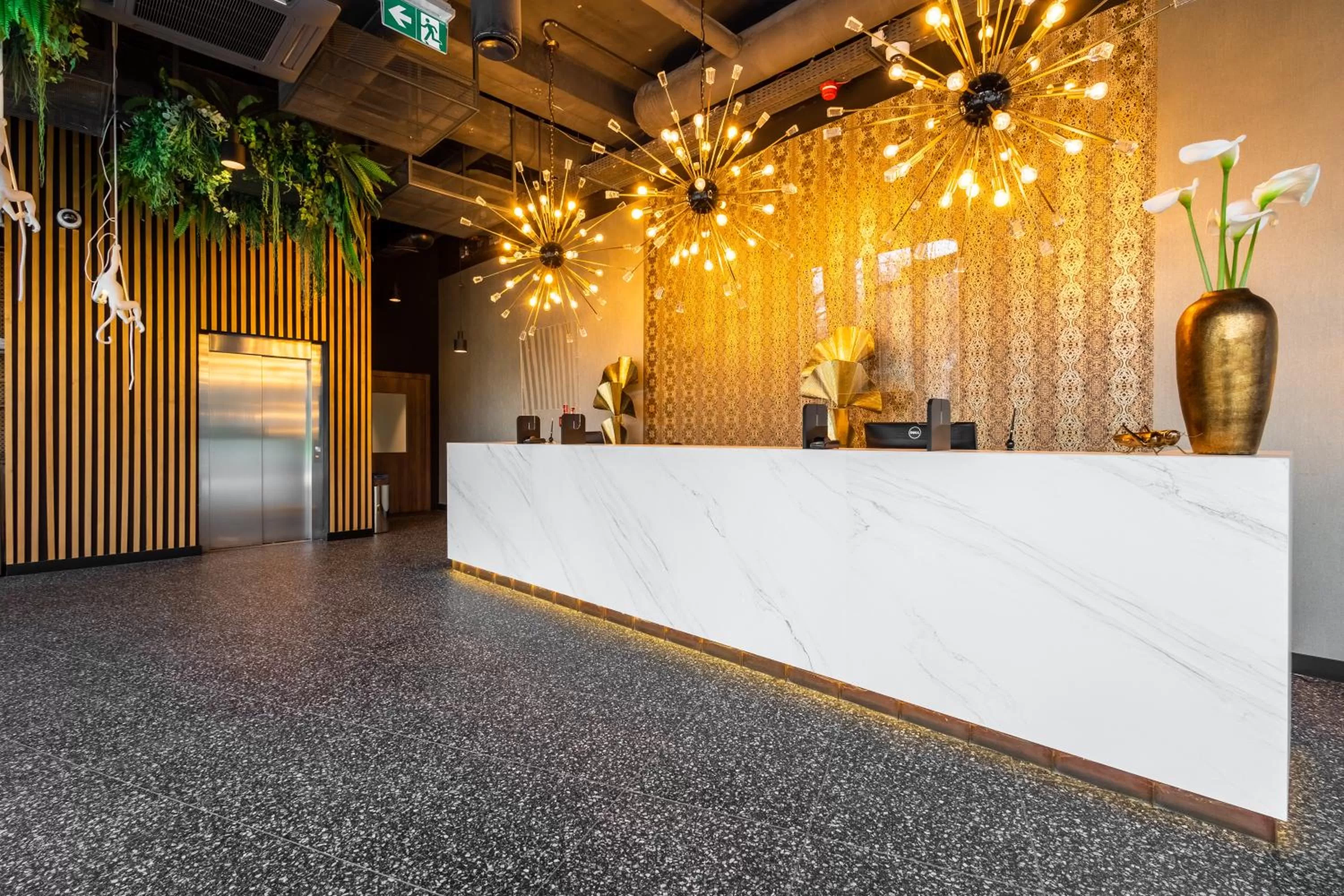 Lobby or reception in Hotel Zoo by Afrykarium Wroclaw