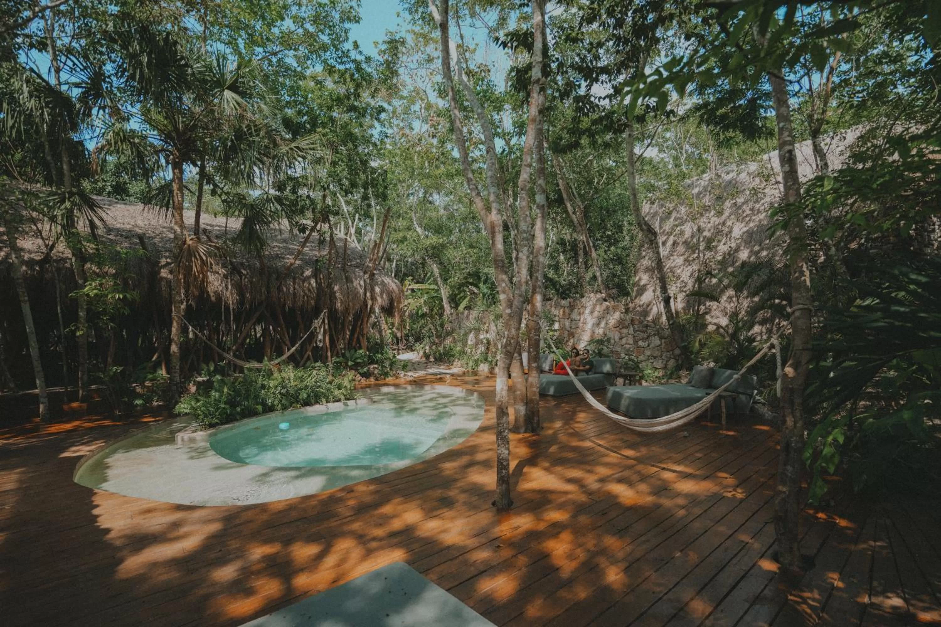 Natural landscape, Swimming Pool in Naya Bacalar