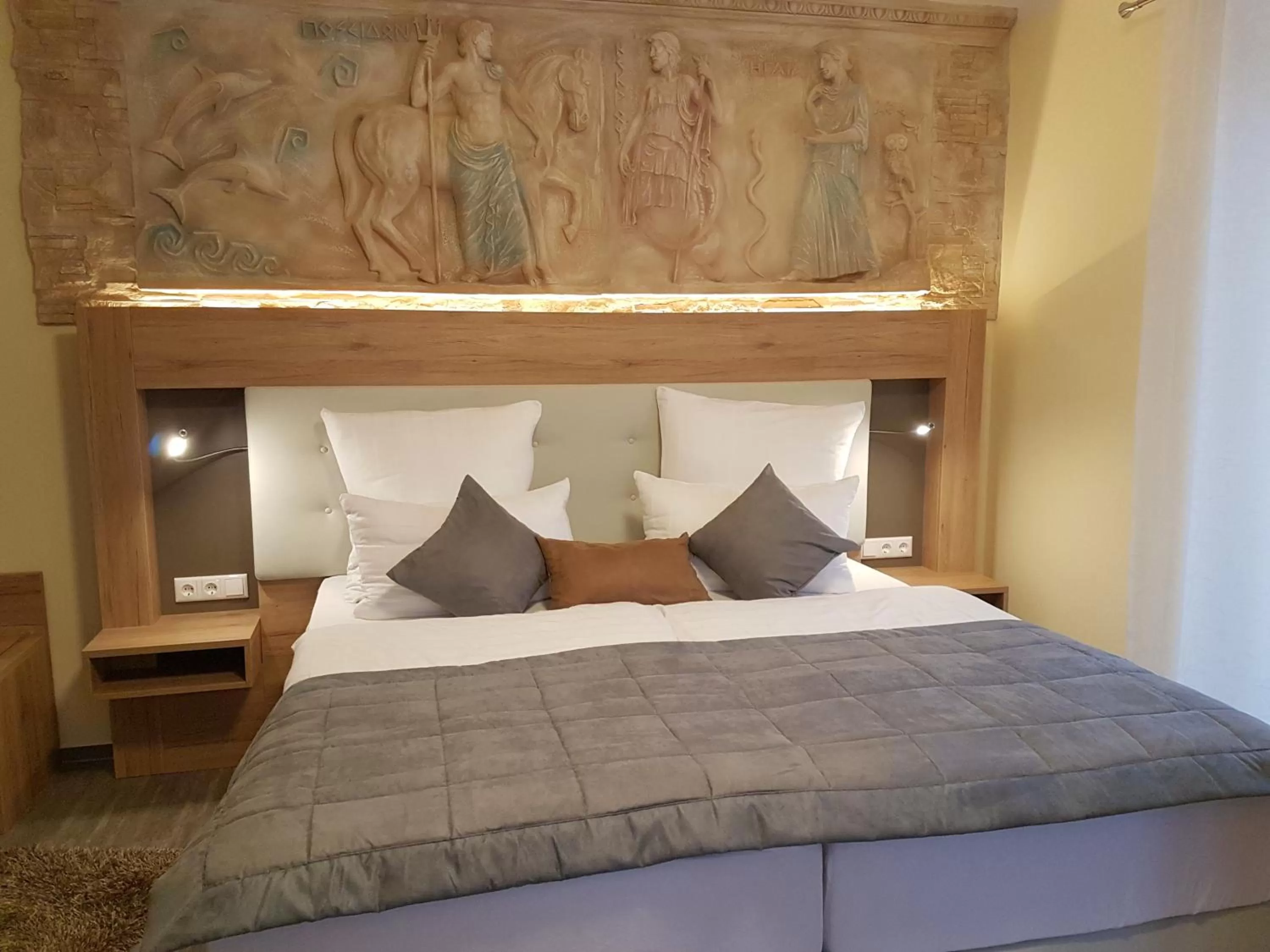 Bed in Hotel & Restaurant Sparta