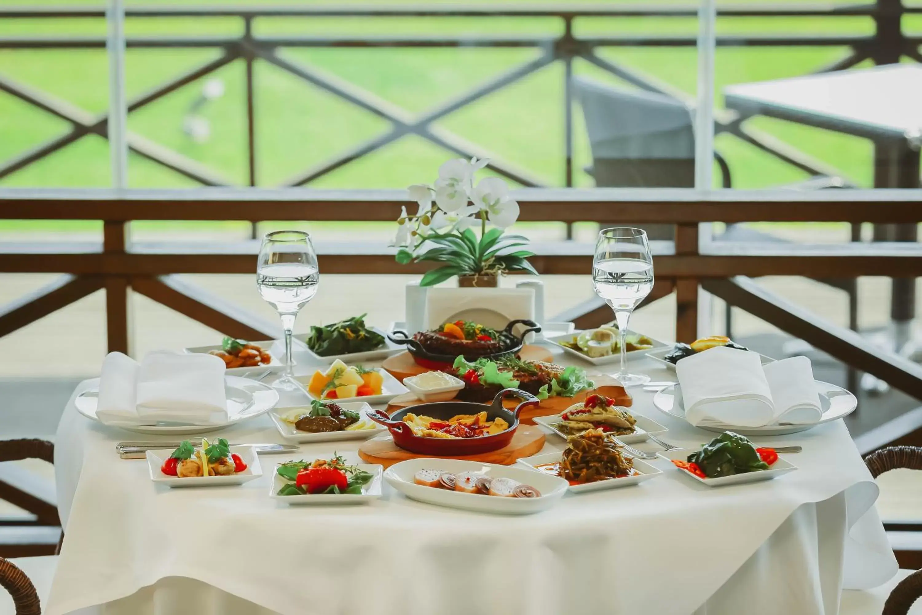 Food close-up in Kalyon Hotel Istanbul