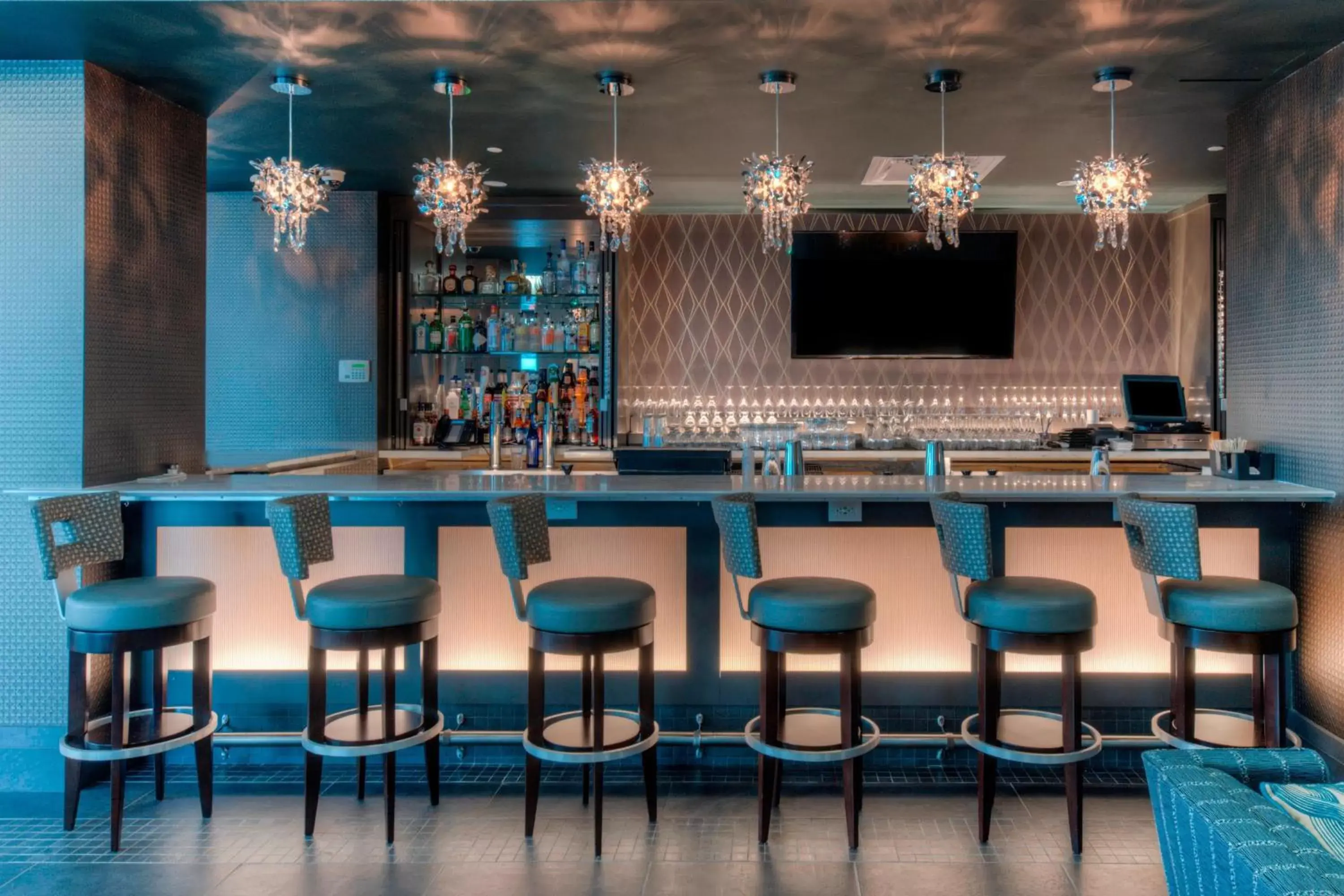 Restaurant/places to eat, Lounge/Bar in Residence Inn by Marriott Raleigh Downtown